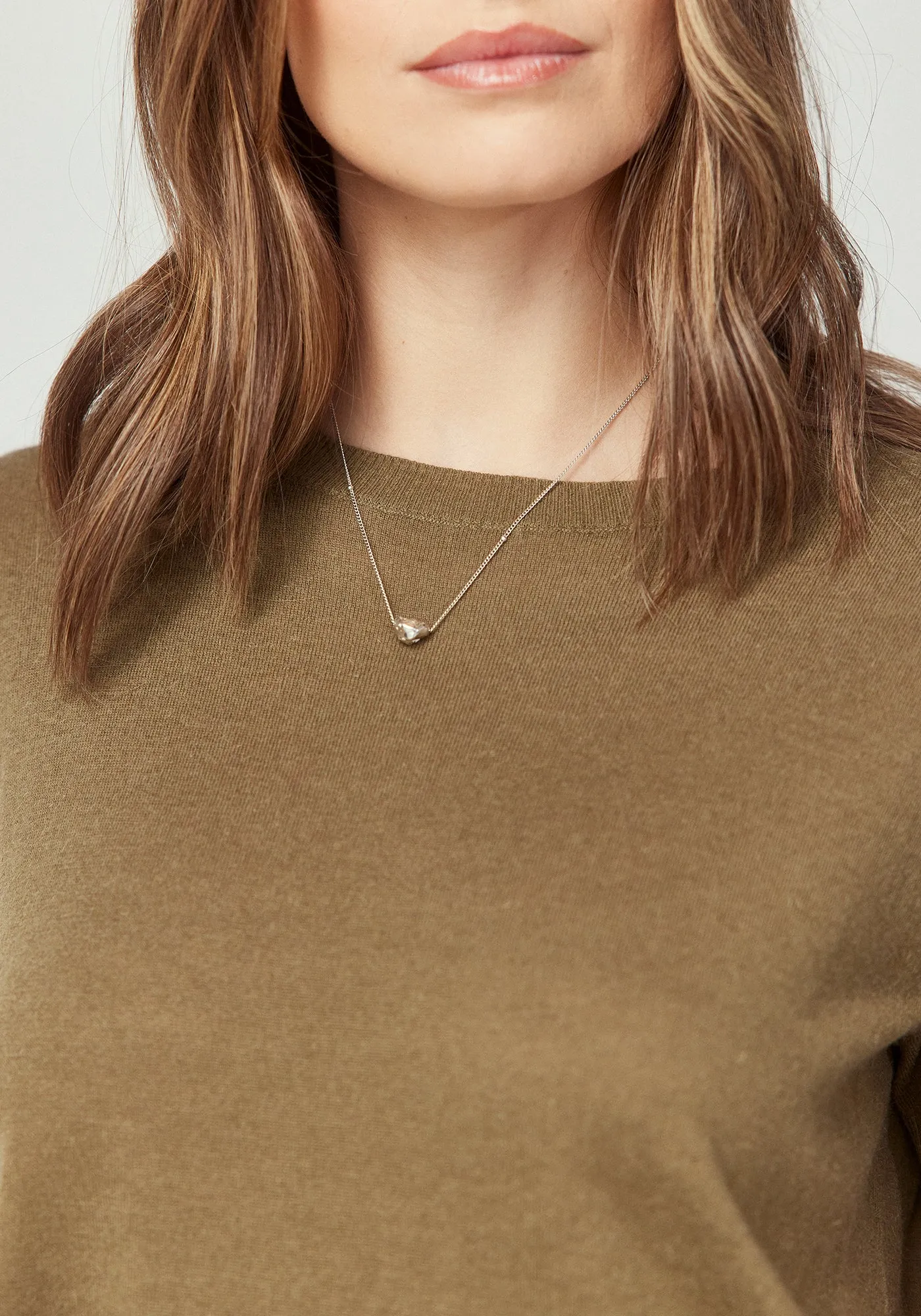 Lucy Knit Tee - Vine Green sold by Untouched World product image thumbnail 3
