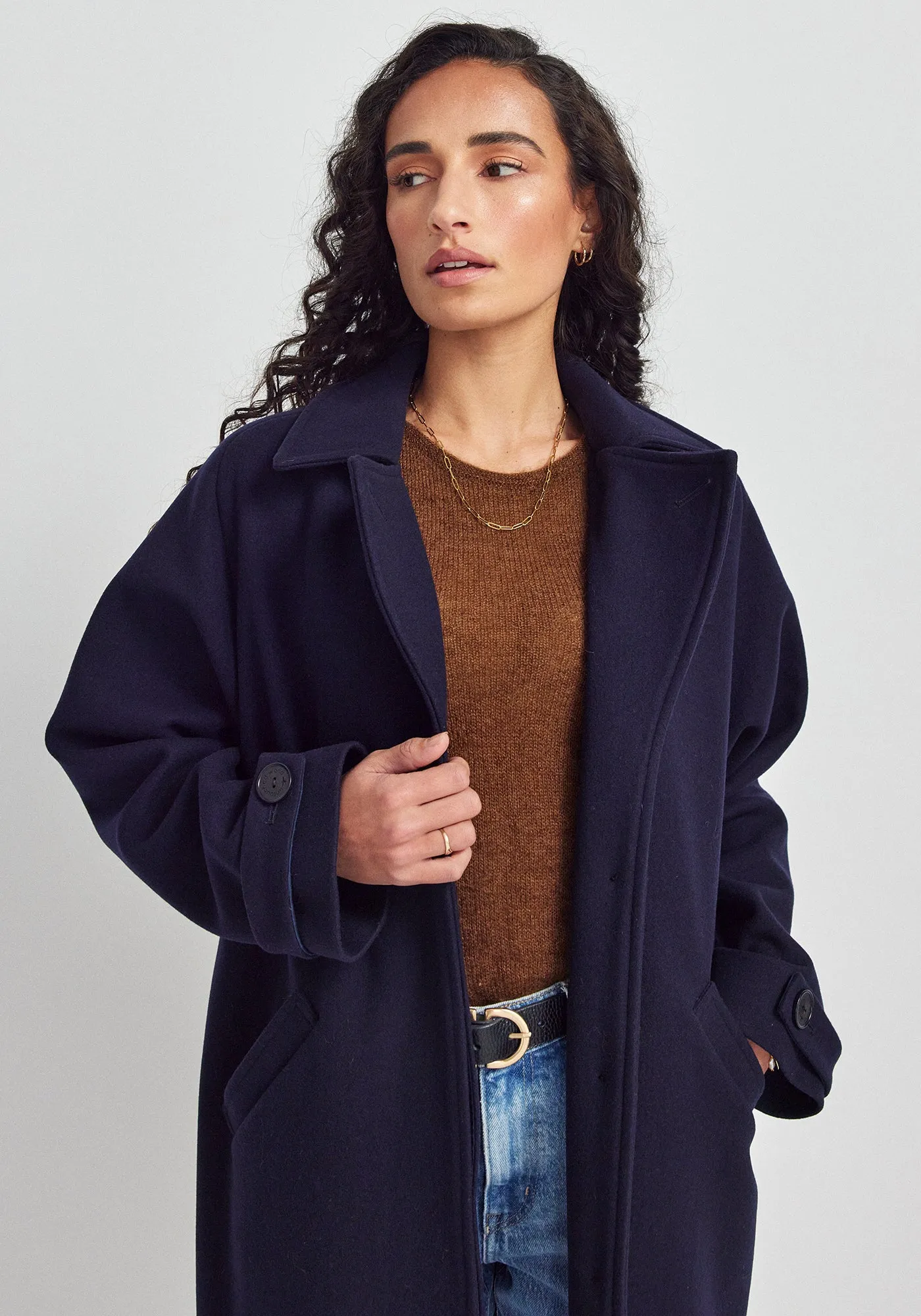 Haisley Coat - Stormy Sky sold by Untouched World product image thumbnail 2
