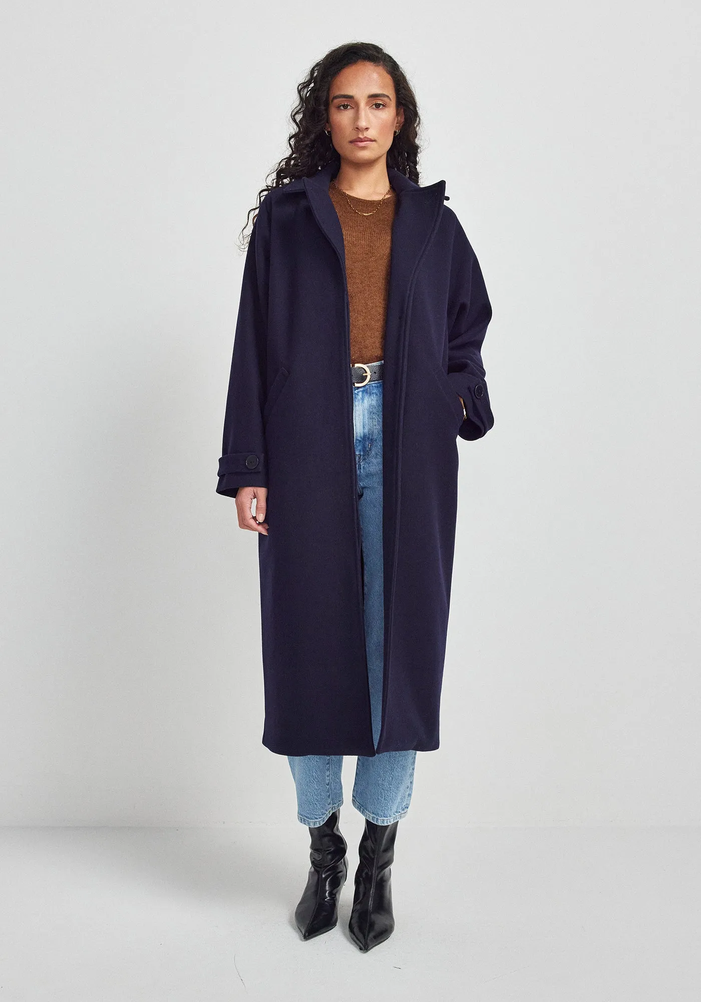 Haisley Coat - Stormy Sky sold by Untouched World