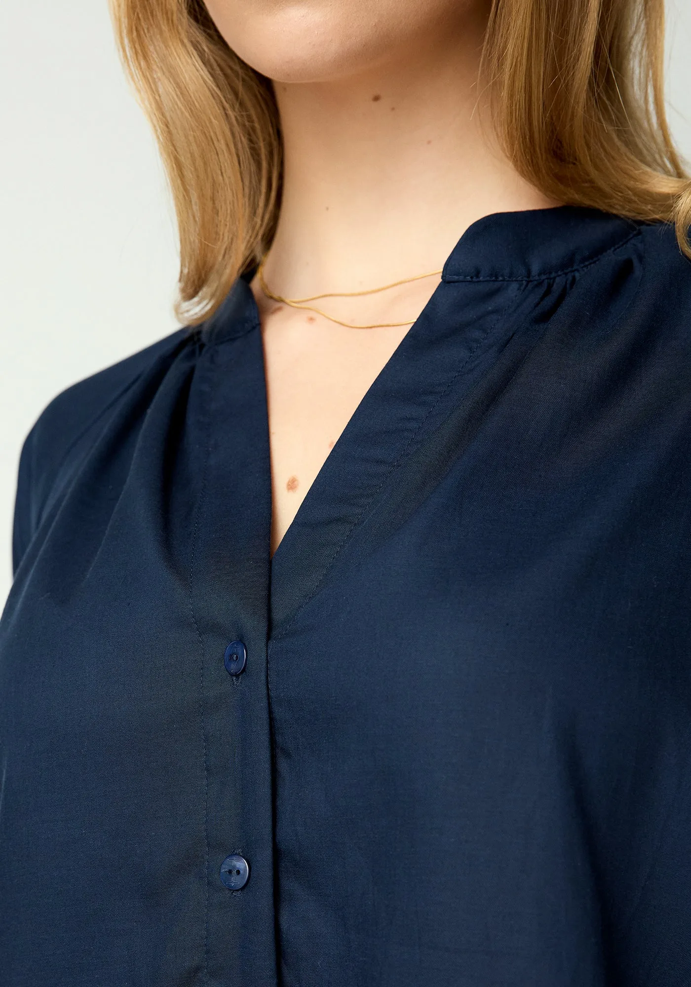 Sylvan Shirt - French Navy sold by Untouched World product image thumbnail 2