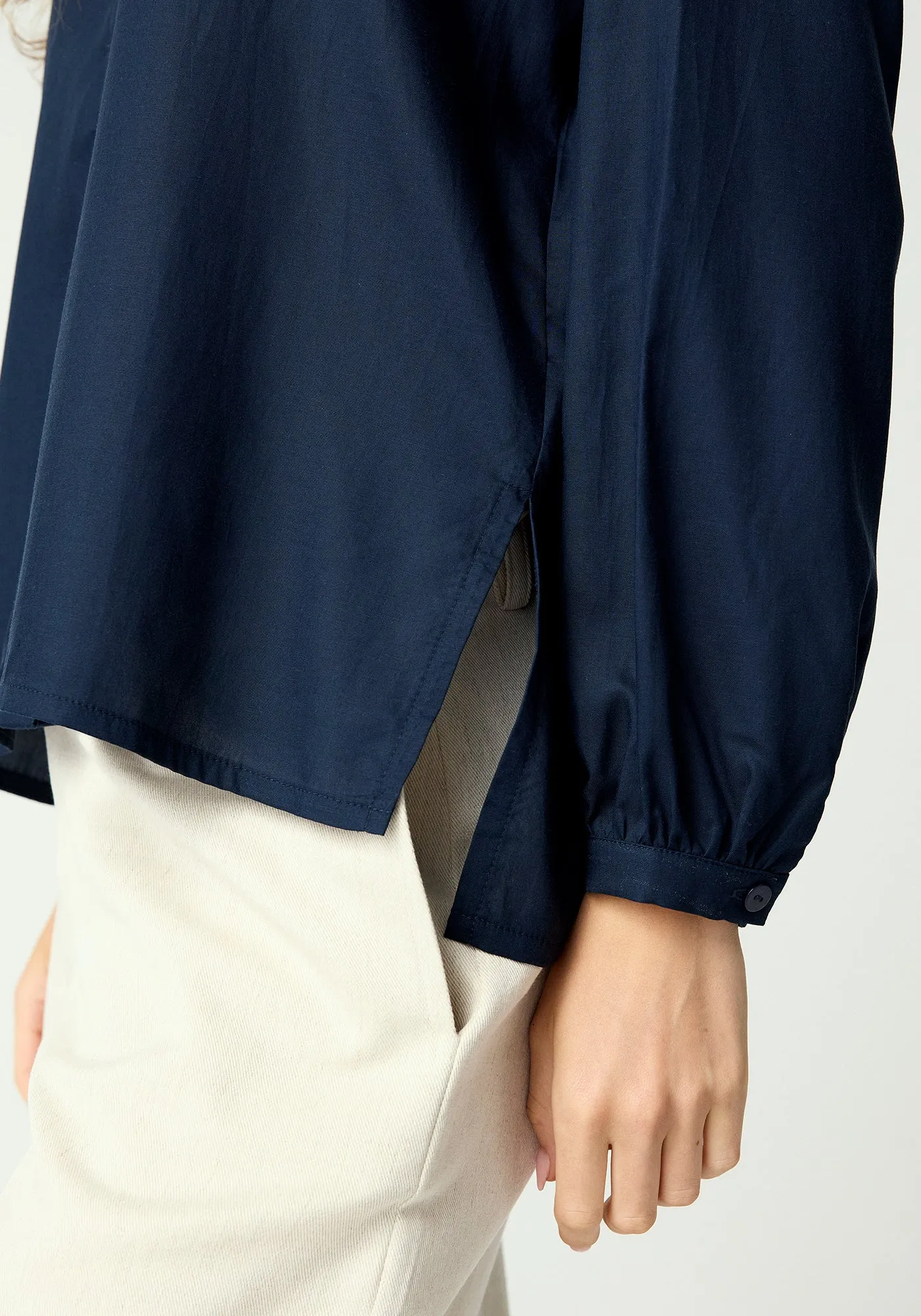 Sylvan Shirt - French Navy sold by Untouched World product image thumbnail 4