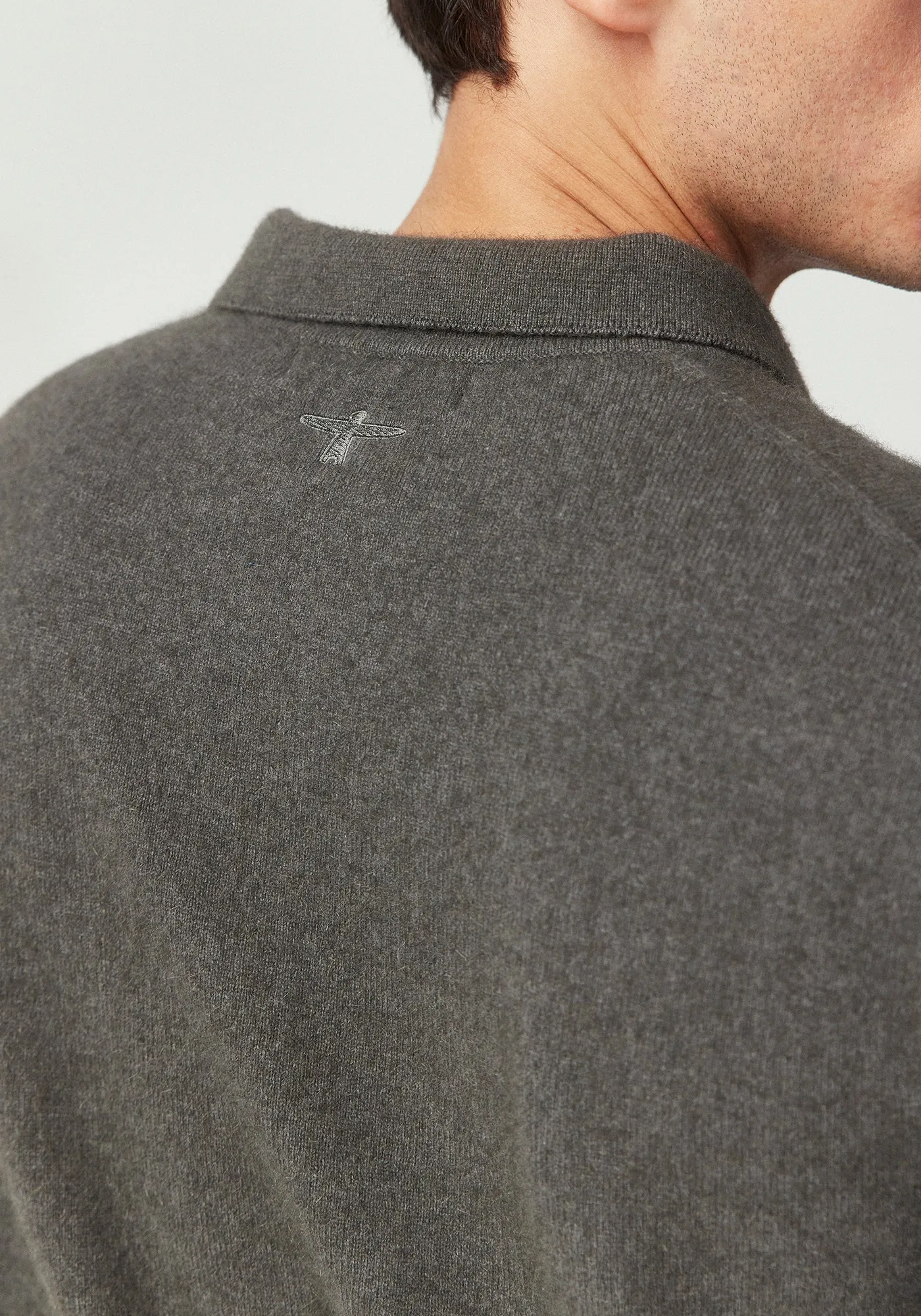 Cassum Button Polo - Thunder sold by Untouched World product image thumbnail 4