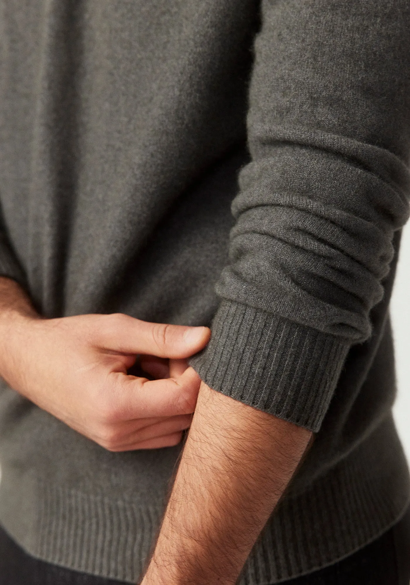 Cassum Half Zip Sweater - Thunder sold by Untouched World product image thumbnail 4