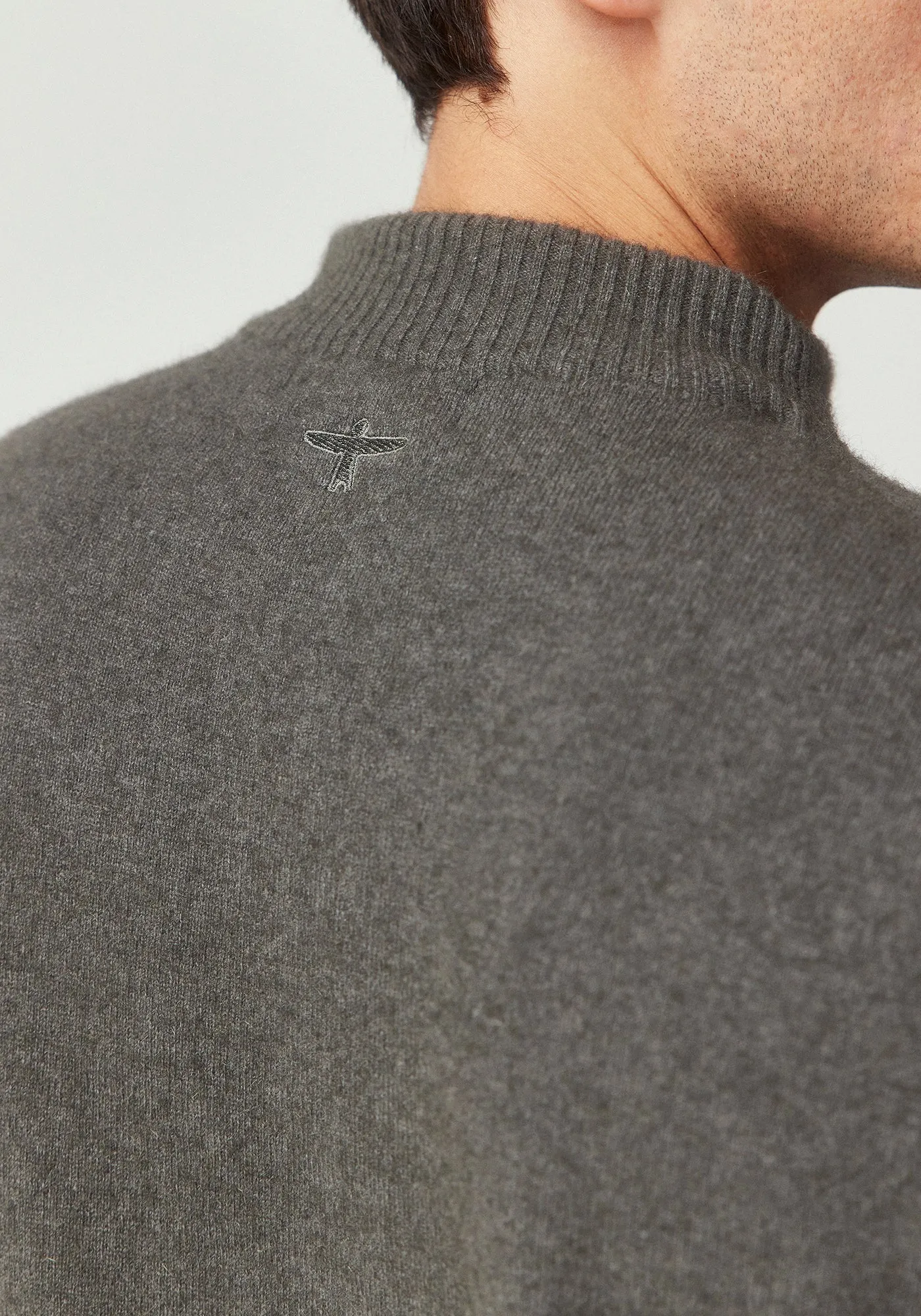 Cassum Half Zip Sweater - Thunder sold by Untouched World product image thumbnail 3