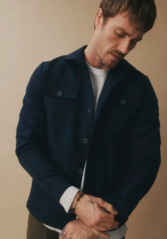 Barron Overshirt - Liberty Blue made by Untouched World