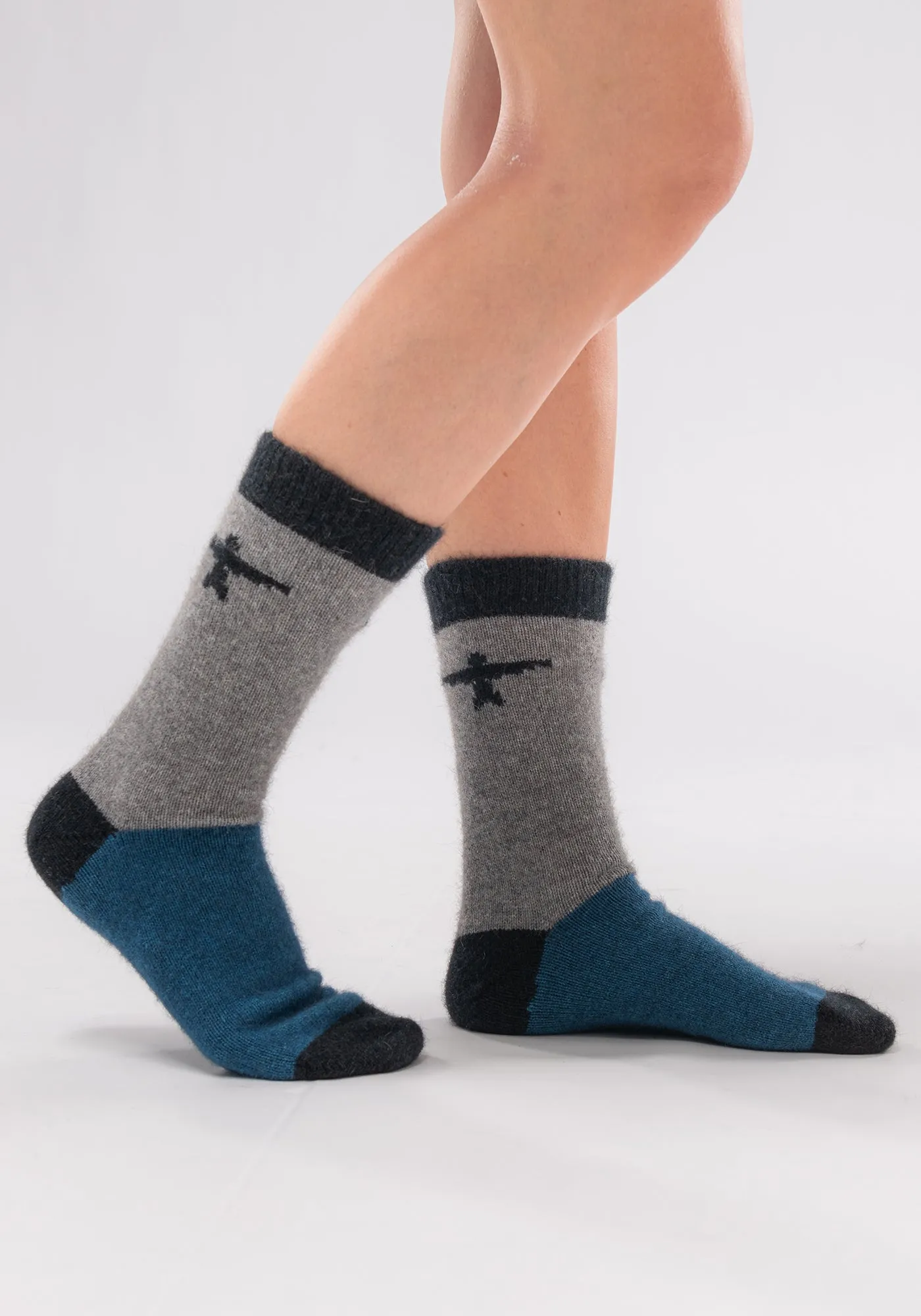 Colour Block Kite Socks sold by Untouched World product image thumbnail 5