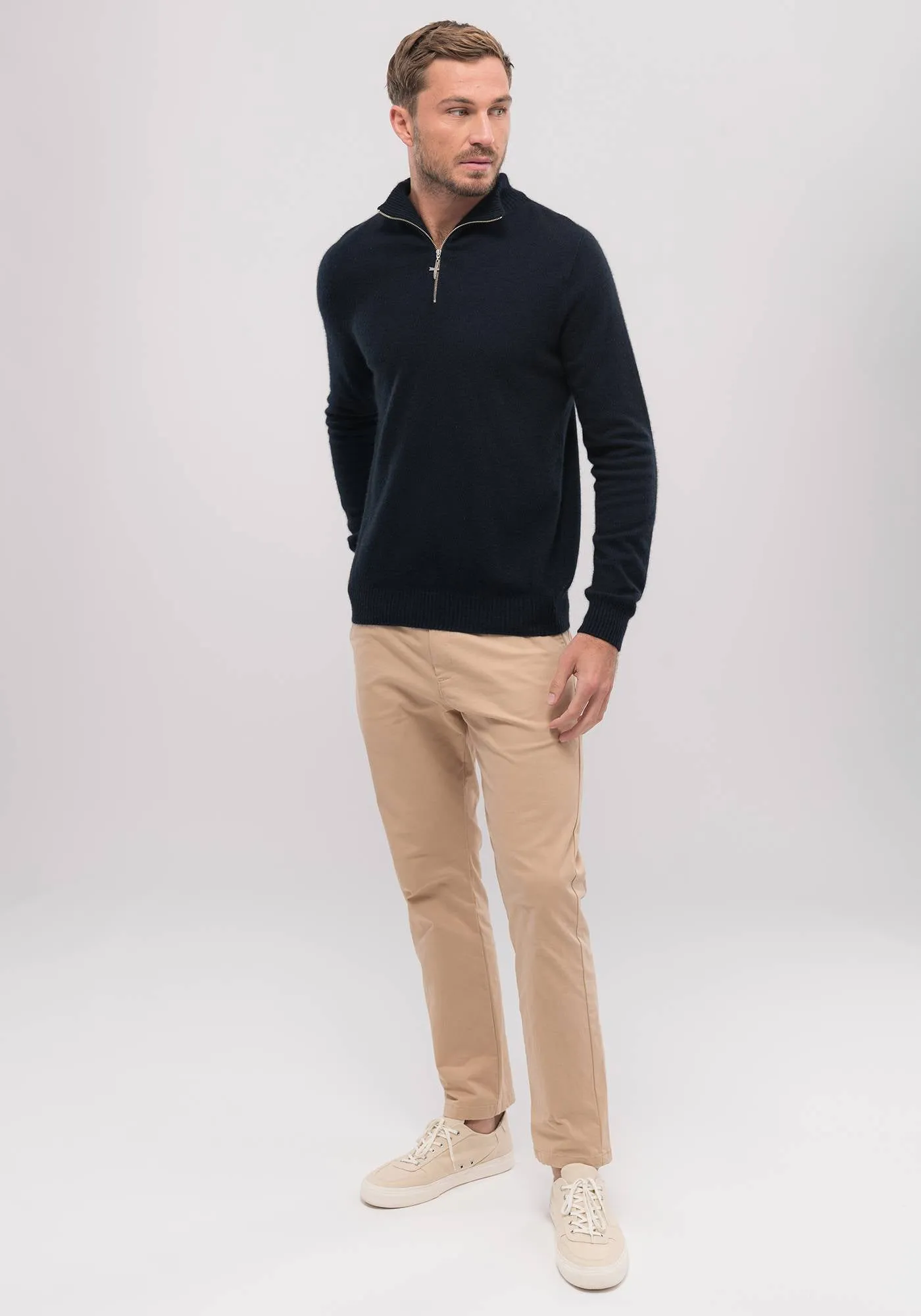 Cassum Half Zip Sweater sold by Untouched World product image thumbnail 4