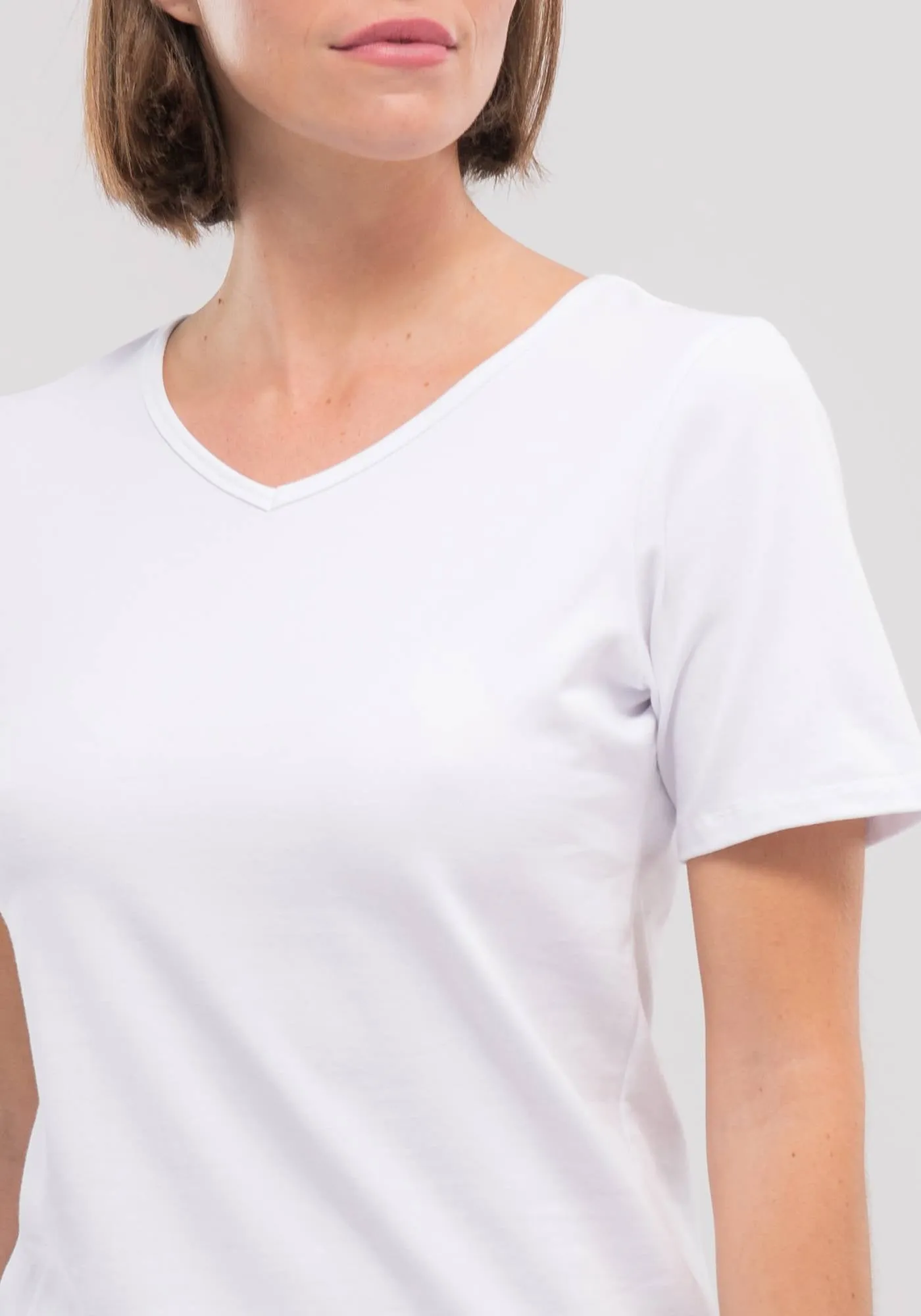 Organic Cotton Vee Tee sold by Untouched World product image thumbnail 2