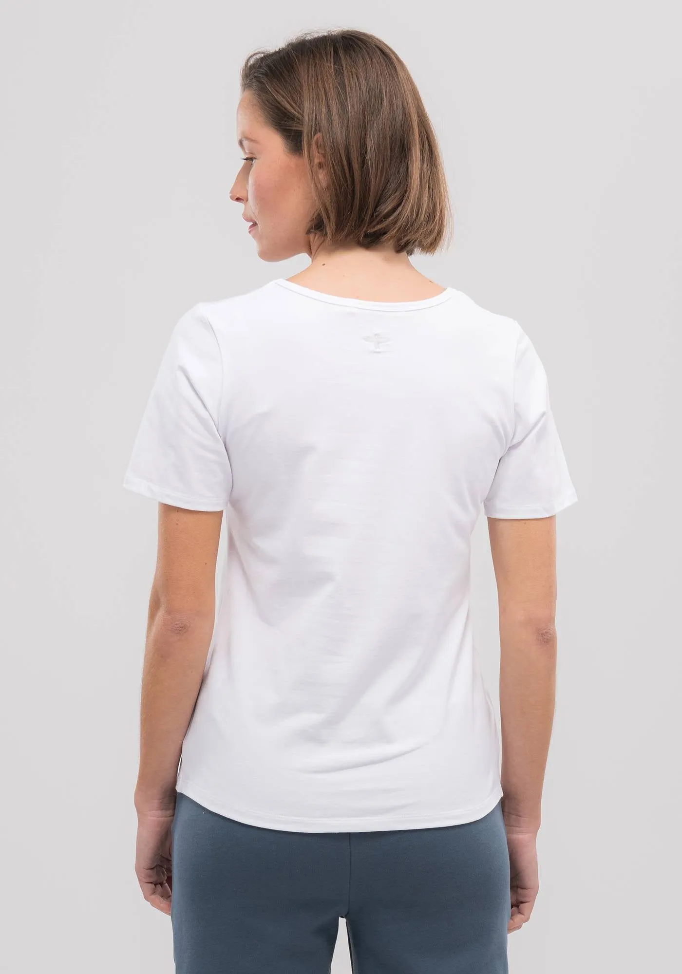 Organic Cotton Vee Tee sold by Untouched World product image thumbnail 3