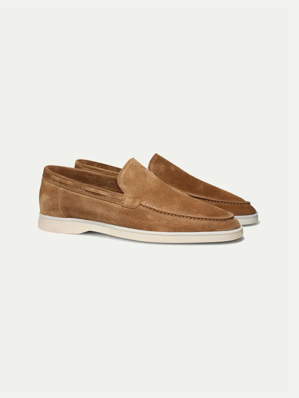 Beige Yacht Loafers made by Aurelien