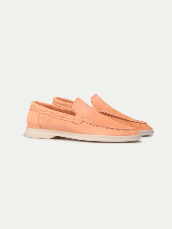 Lady Salmon Yacht Loafers made by Aurelien