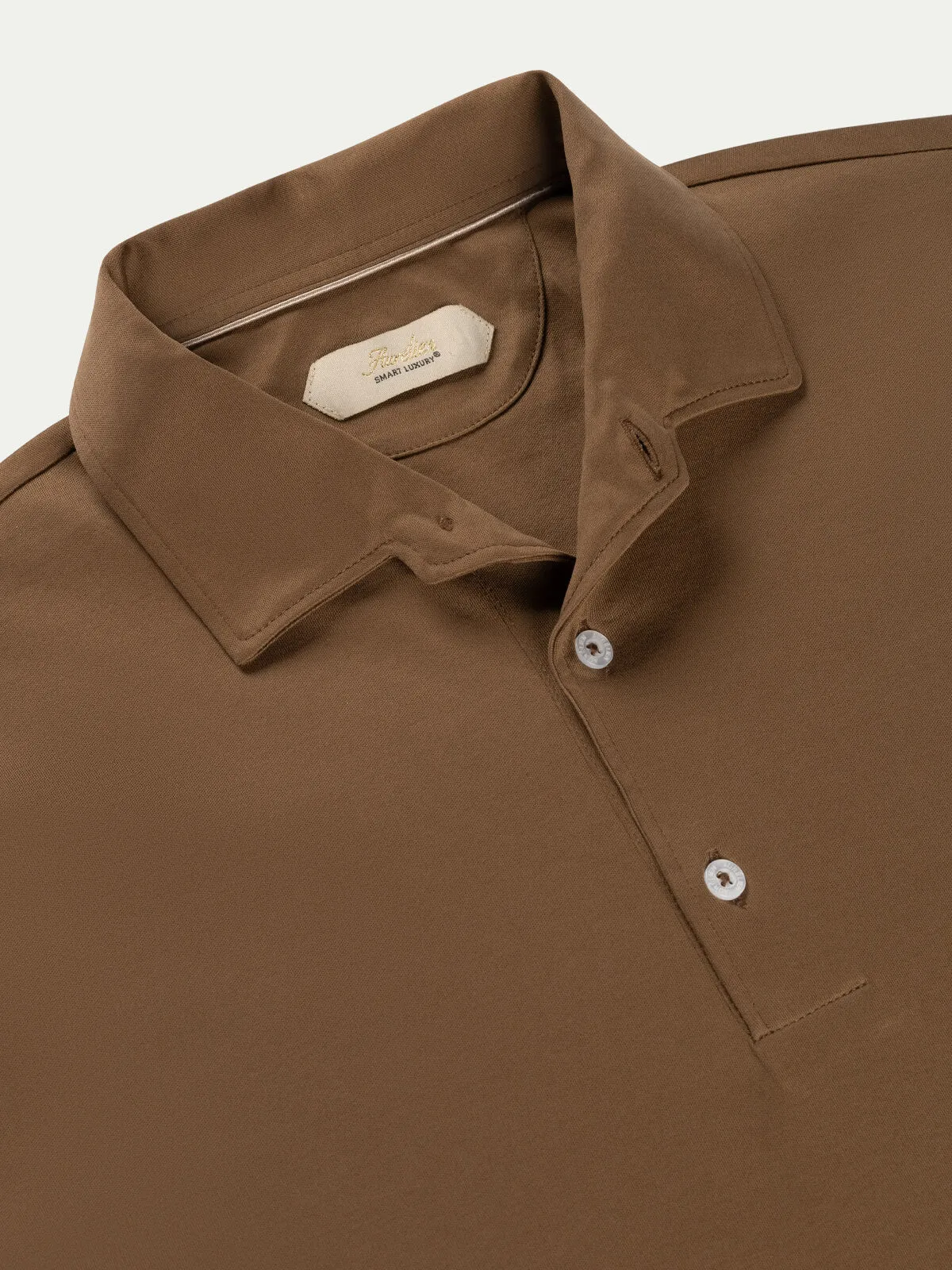 AUR1 Polo Golden Brown sold by Aurelien product image thumbnail 3