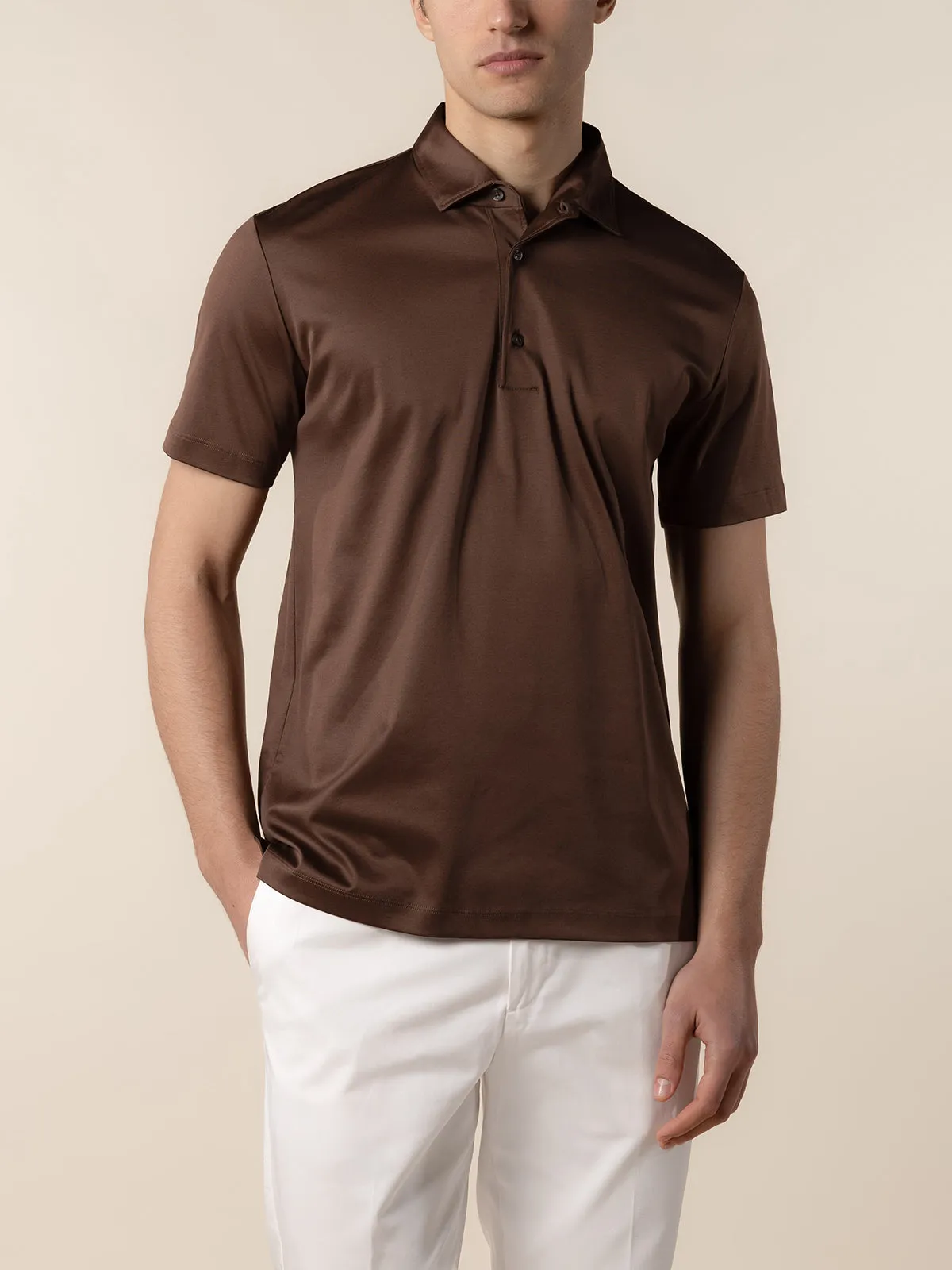 AUR1 Polo Chocolate sold by Aurelien product image thumbnail 2