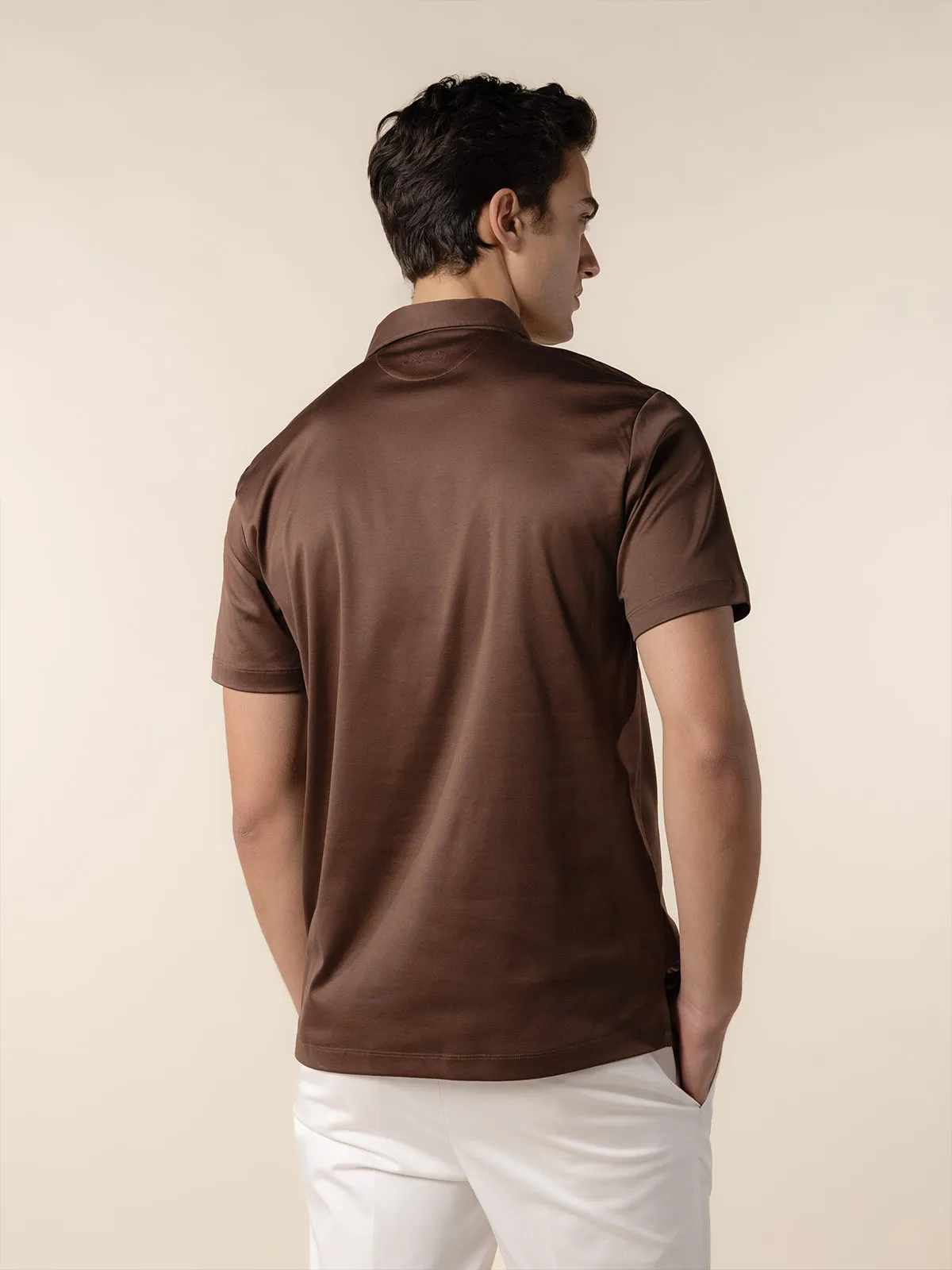 AUR1 Polo Chocolate sold by Aurelien product image thumbnail 5