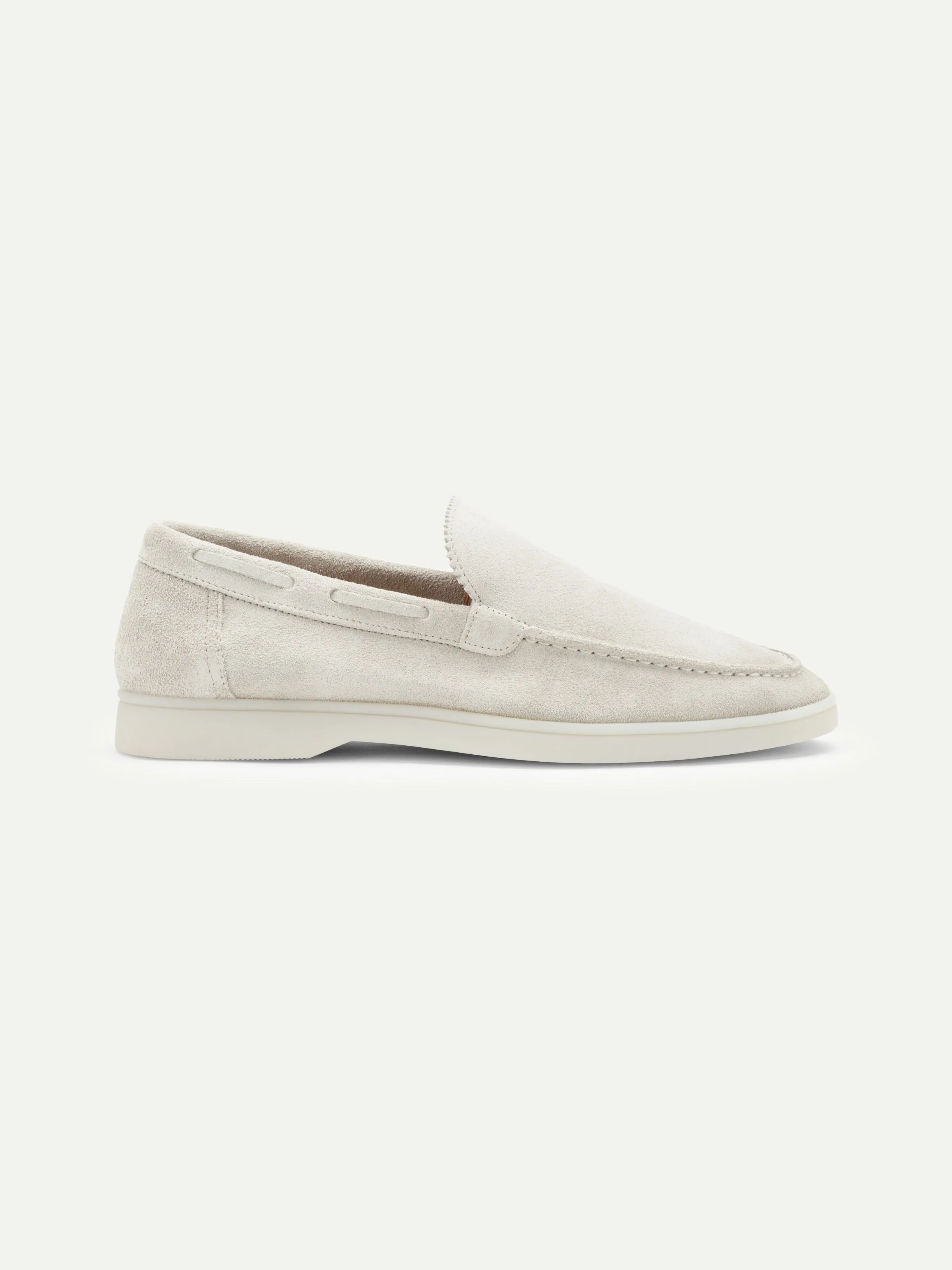 Lady Light Grey Yacht Loafers sold by Aurelien product image thumbnail 5