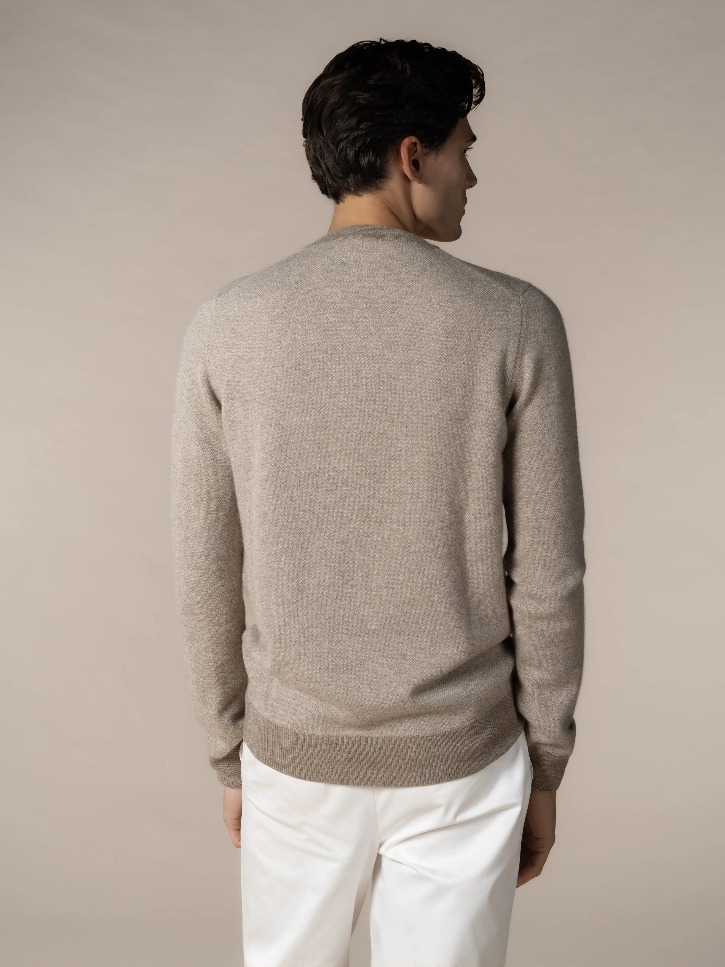 Greige Jaquard Crew sold by Aurelien product image thumbnail 4