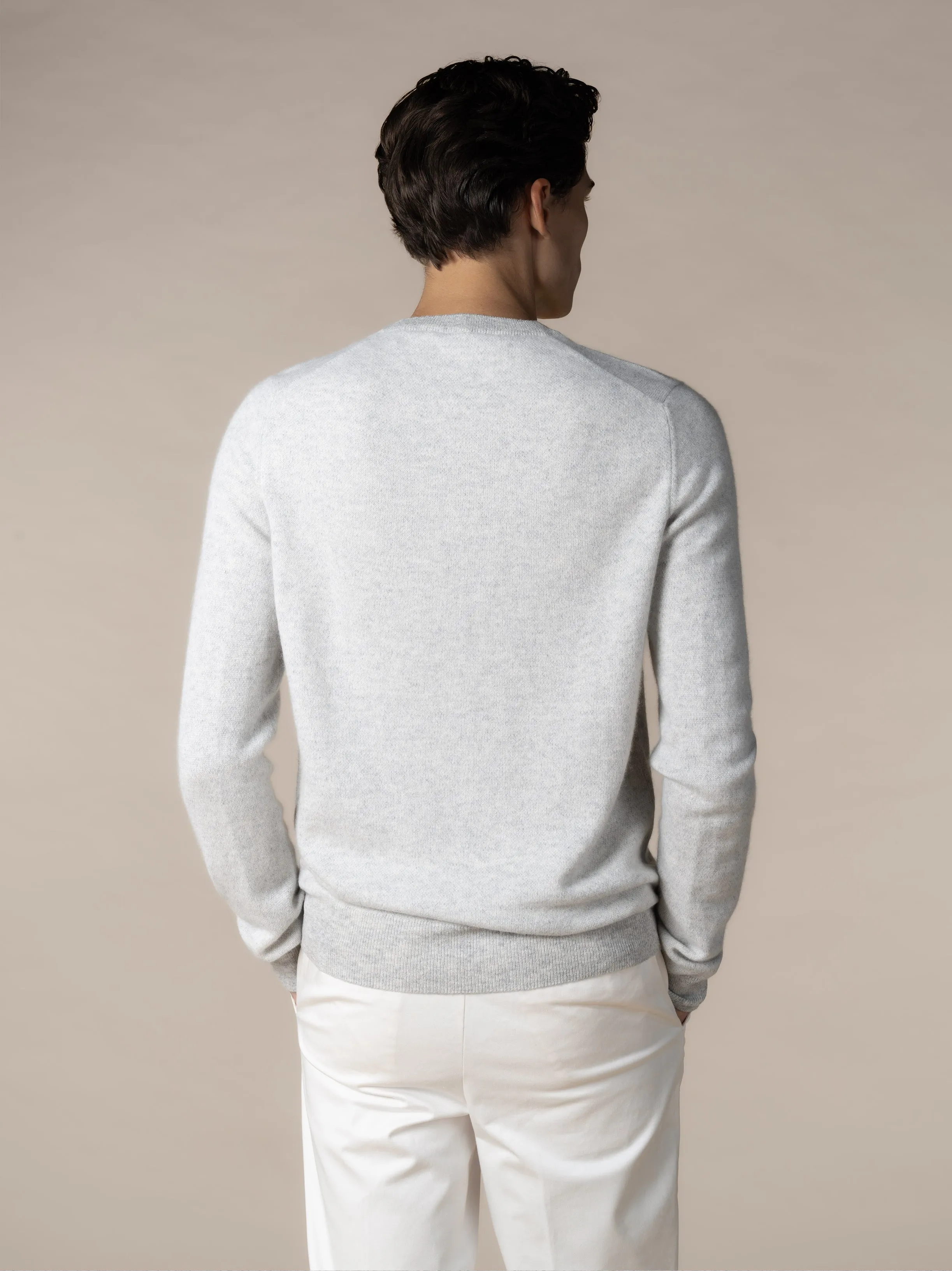 Light Grey Jaquard Crew sold by Aurelien product image thumbnail 4