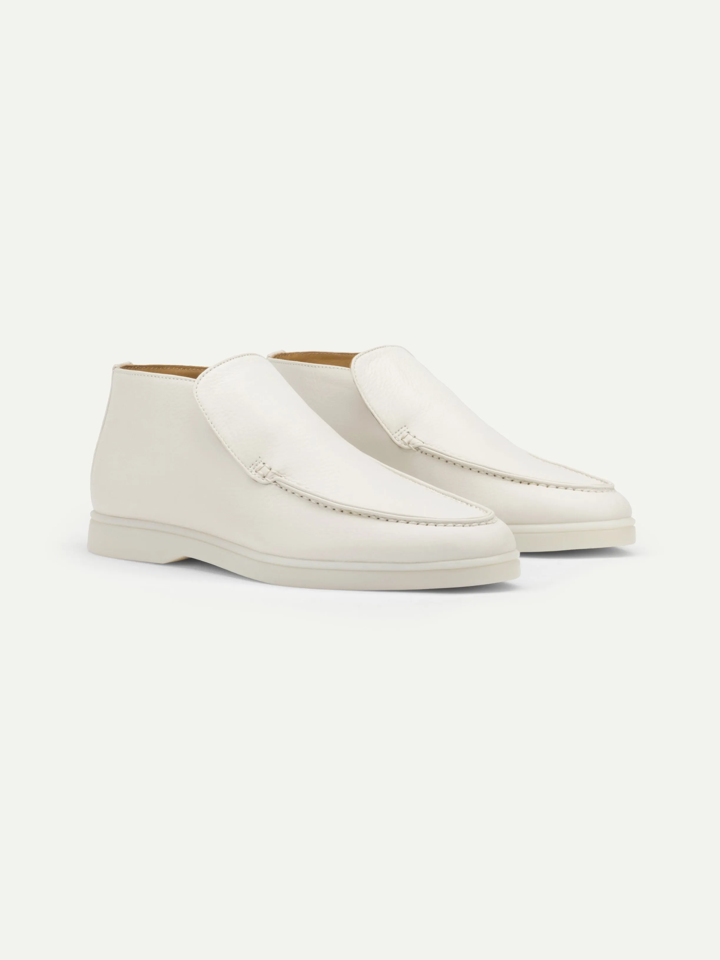 Lady Ivory Grain City Loafer sold by Aurelien