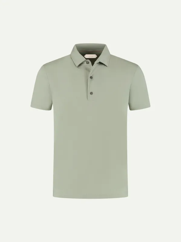 AUR1 Polo Light Green made by Aurelien