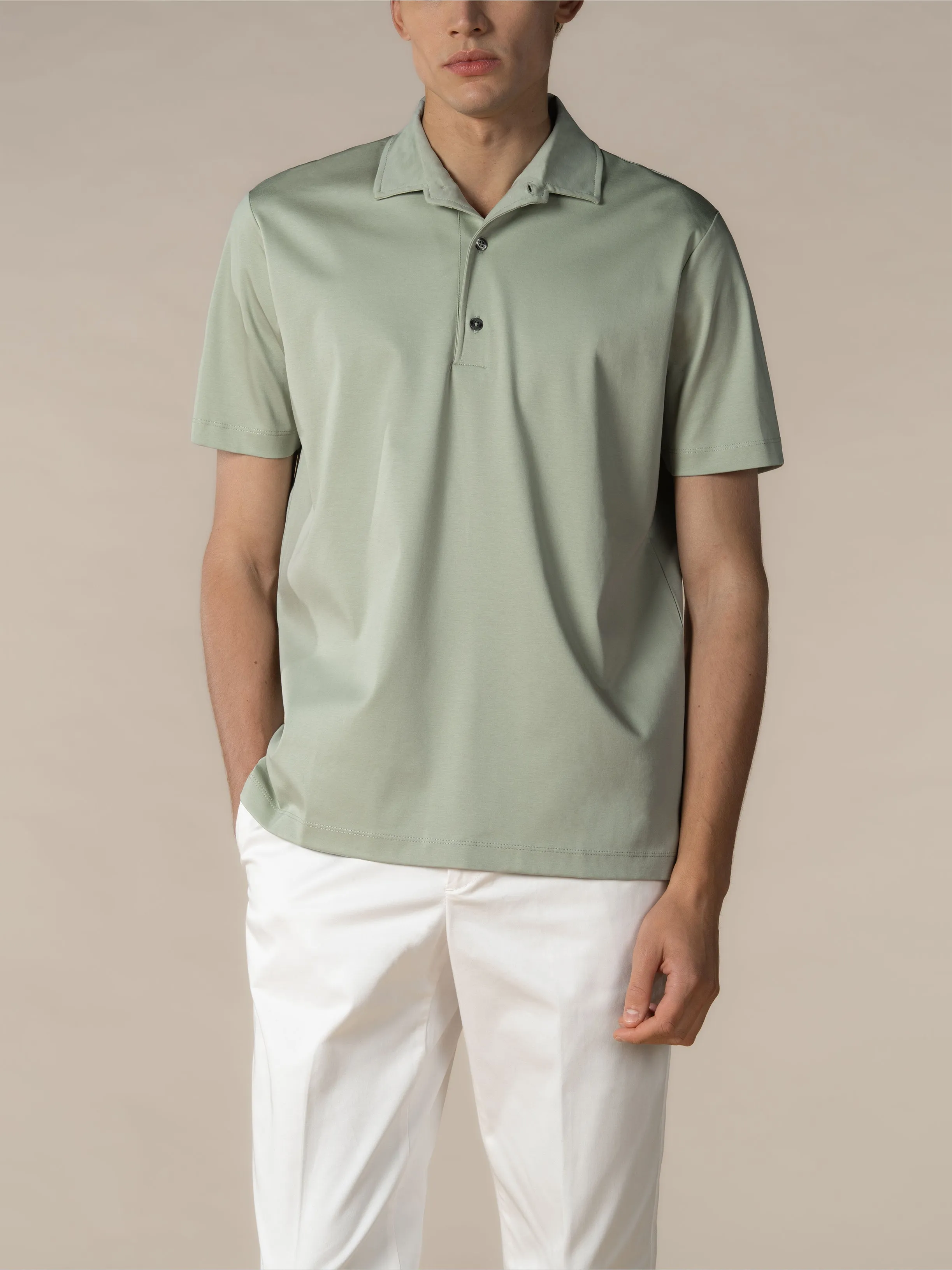 AUR1 Polo Light Green sold by Aurelien product image thumbnail 2