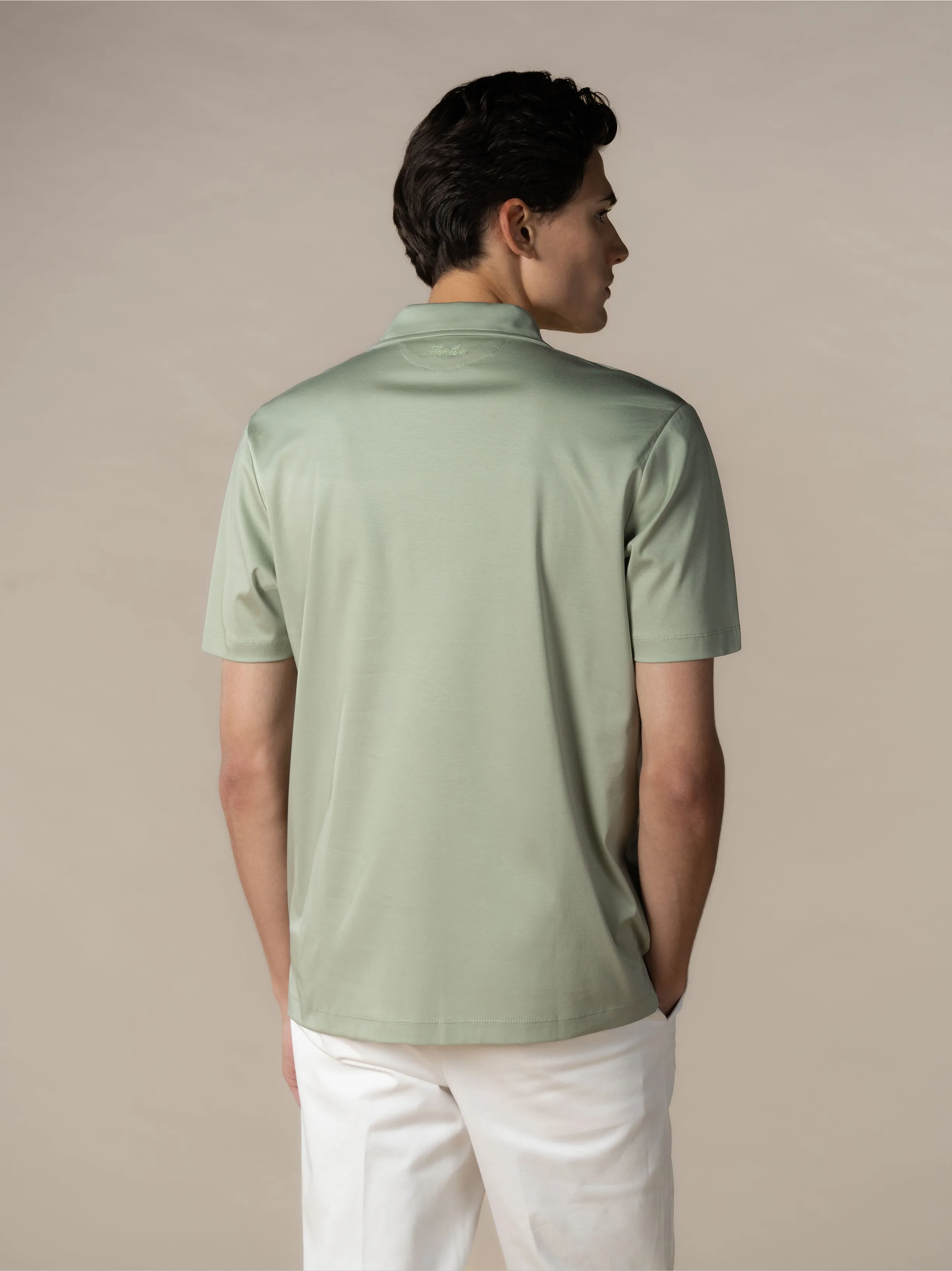 AUR1 Polo Light Green sold by Aurelien product image thumbnail 5