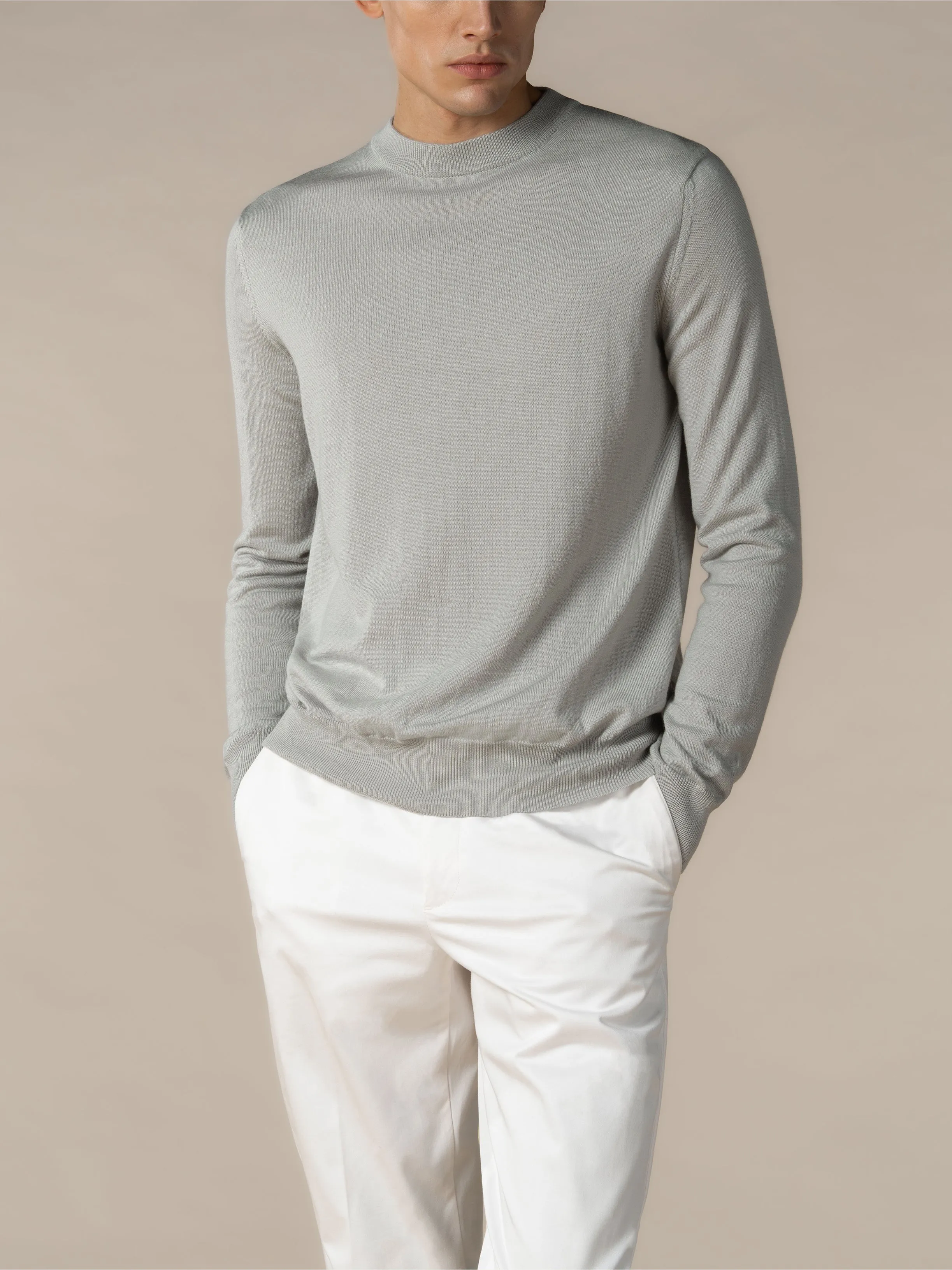 Classic Grey City Crew sold by Aurelien product image thumbnail 2