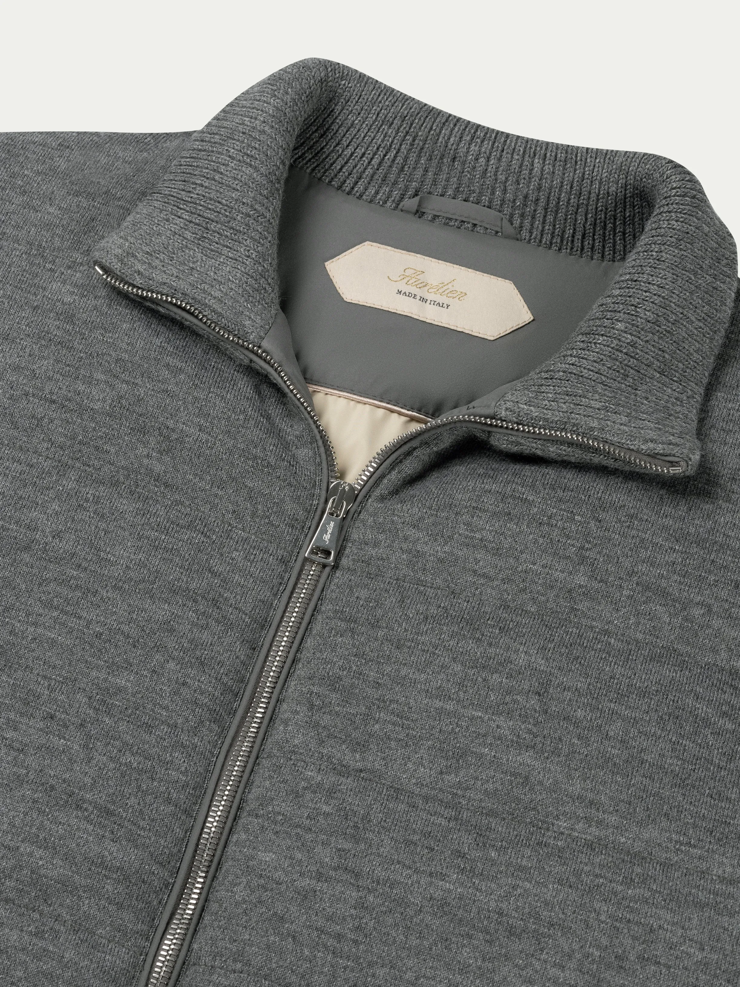 Dark Grey Urban Knit Jacket sold by Aurelien product image thumbnail 4