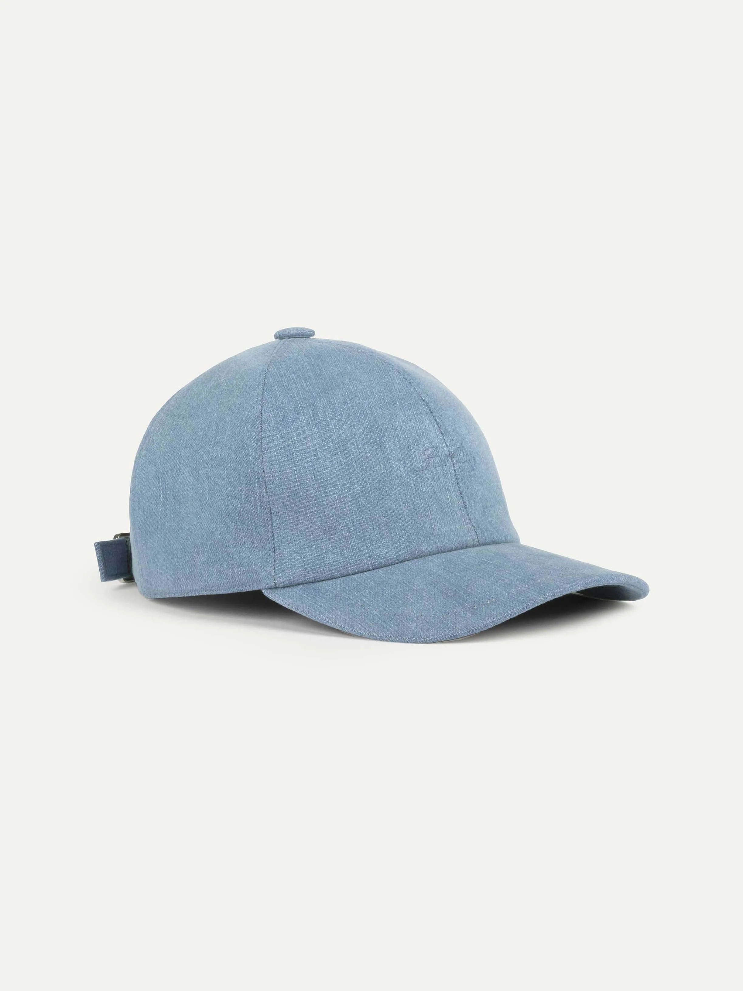 Light Blue Denim Baseball Cap sold by Aurelien