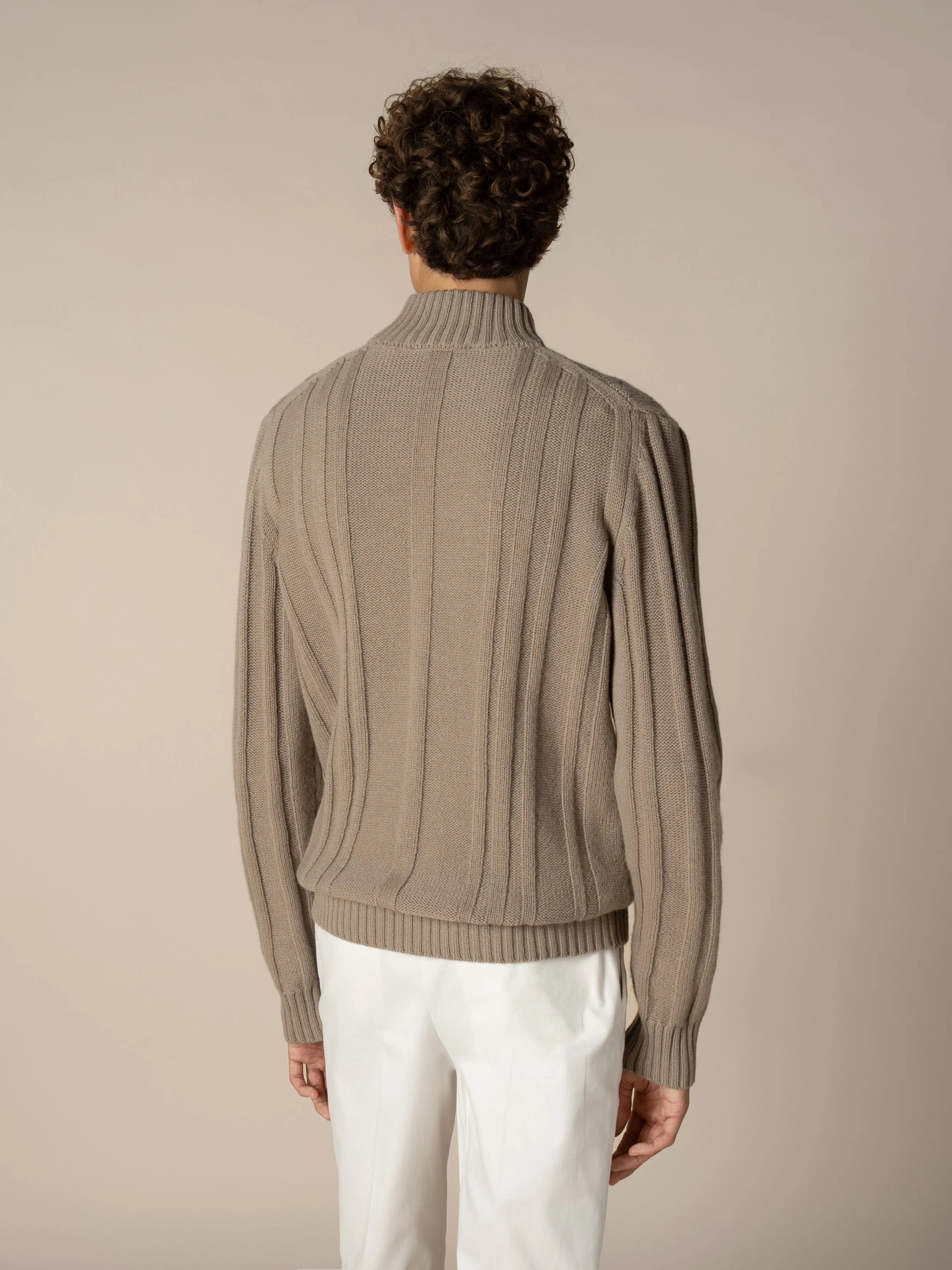 Mockneck Taupe sold by Aurelien product image thumbnail 5