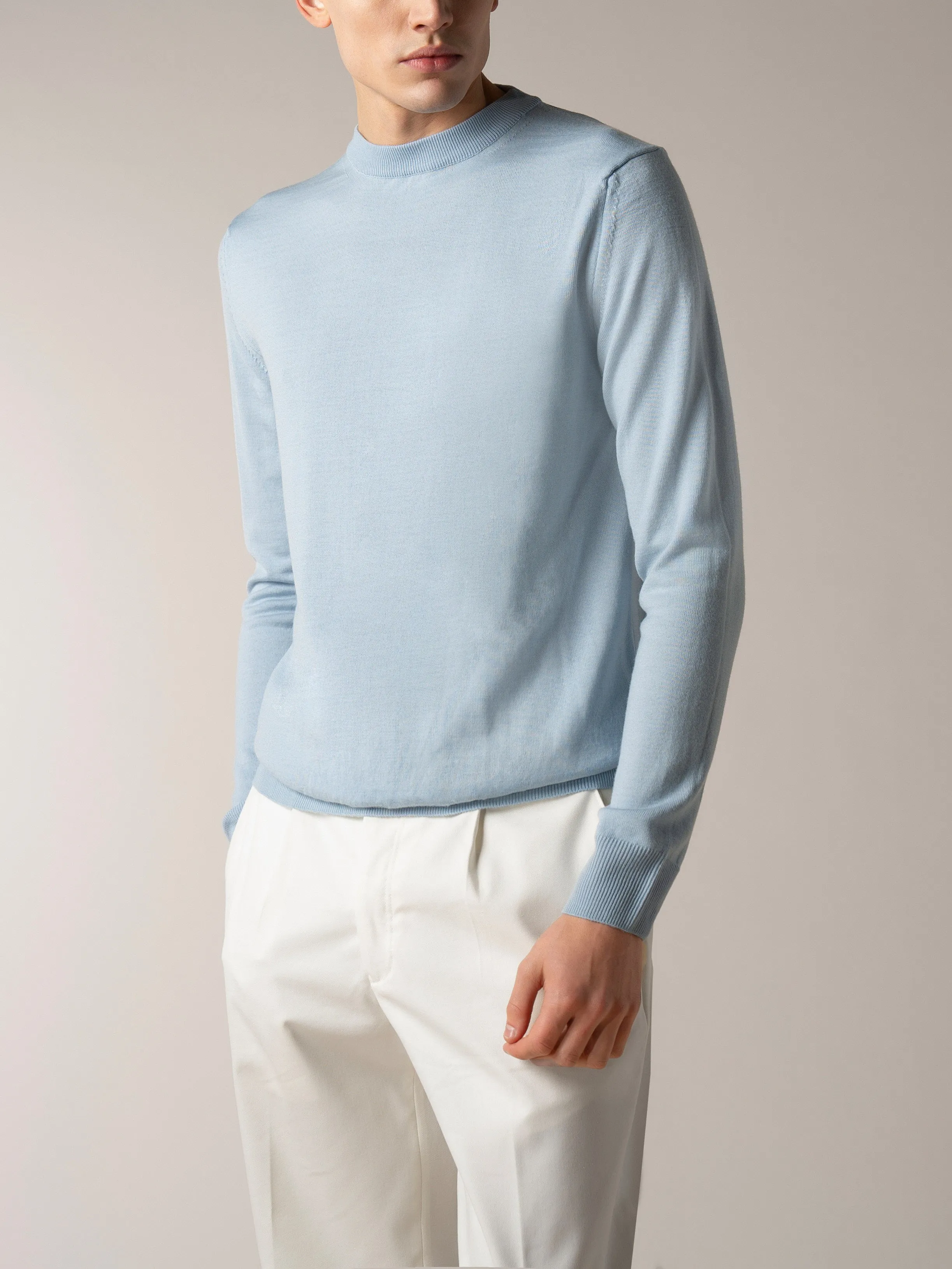 Light Blue City Crew sold by Aurelien product image thumbnail 2