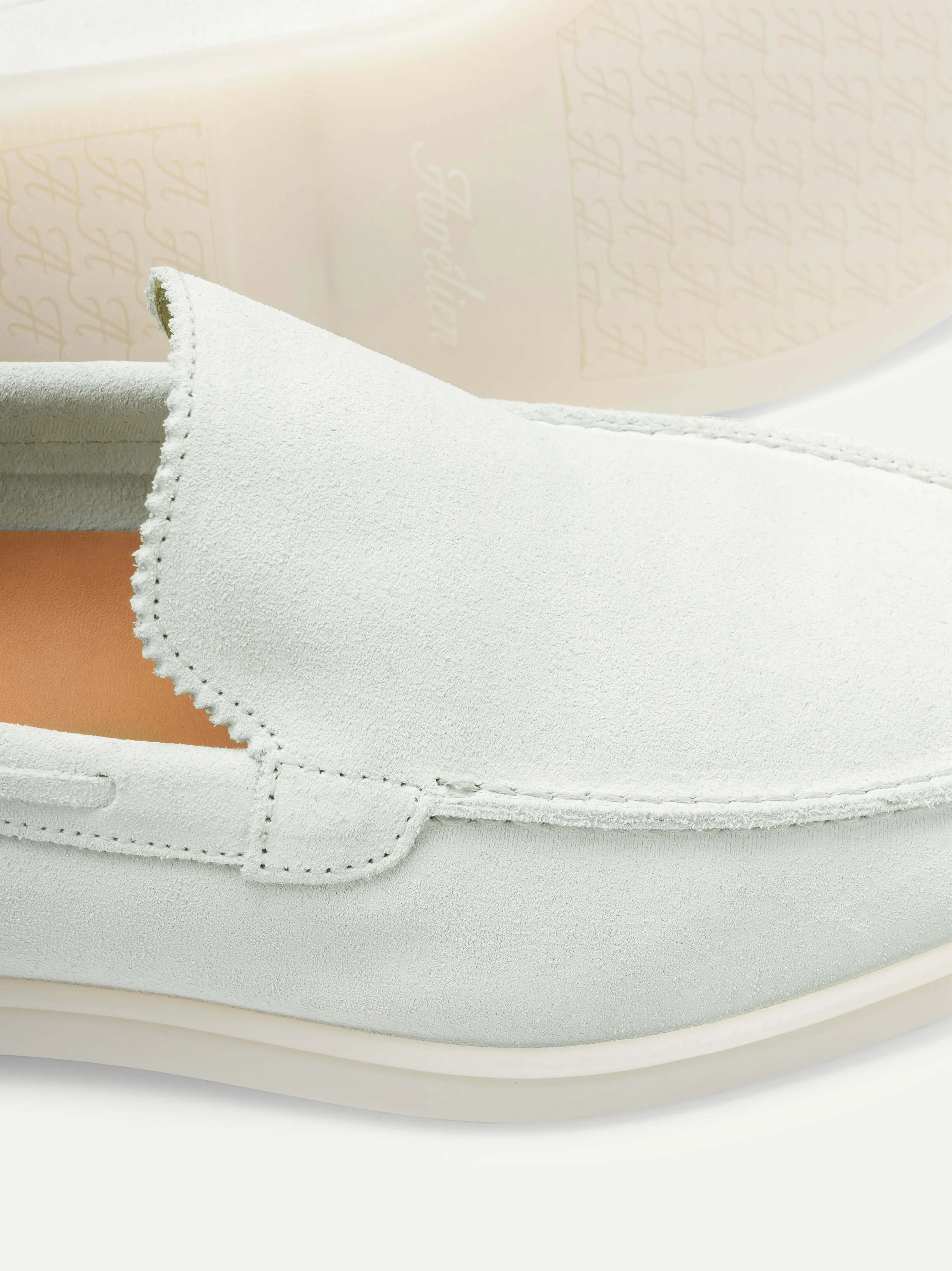 Light Aqua Yacht Loafers sold by Aurelien product image thumbnail 2