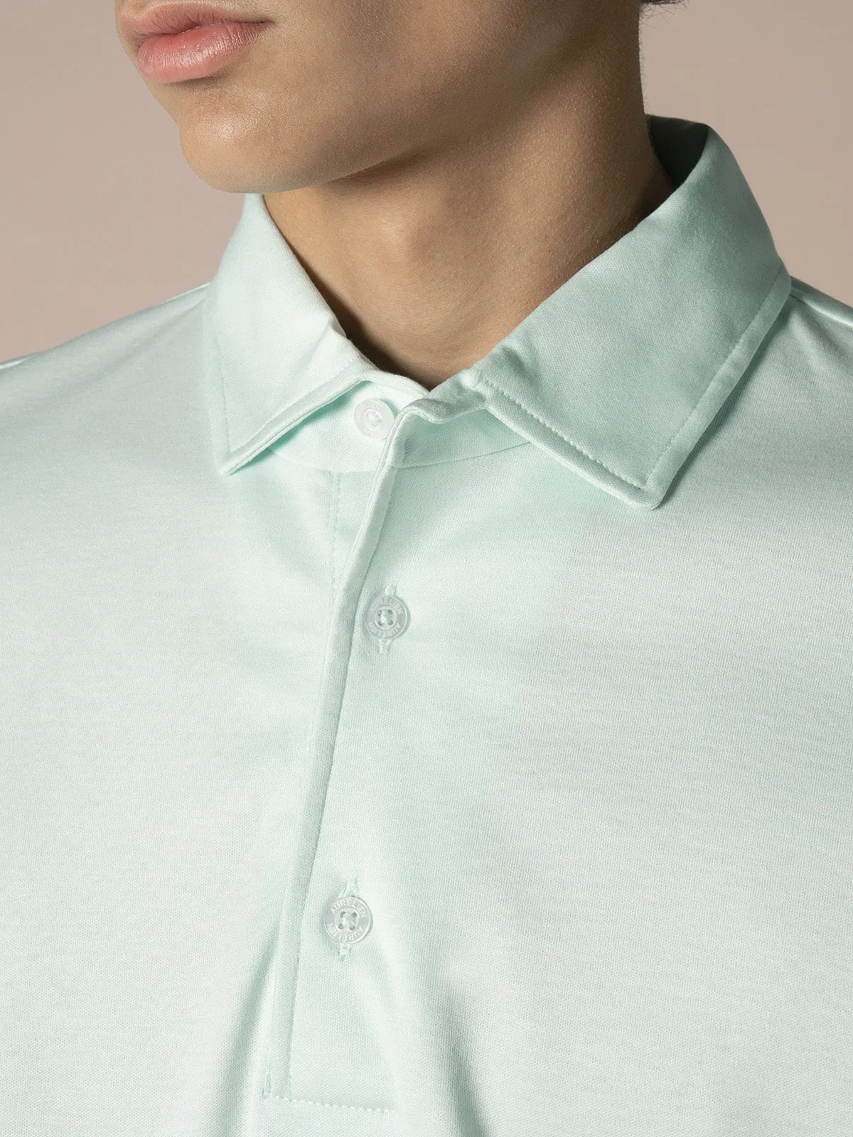 AUR1 Polo Light Aqua sold by Aurelien product image thumbnail 4