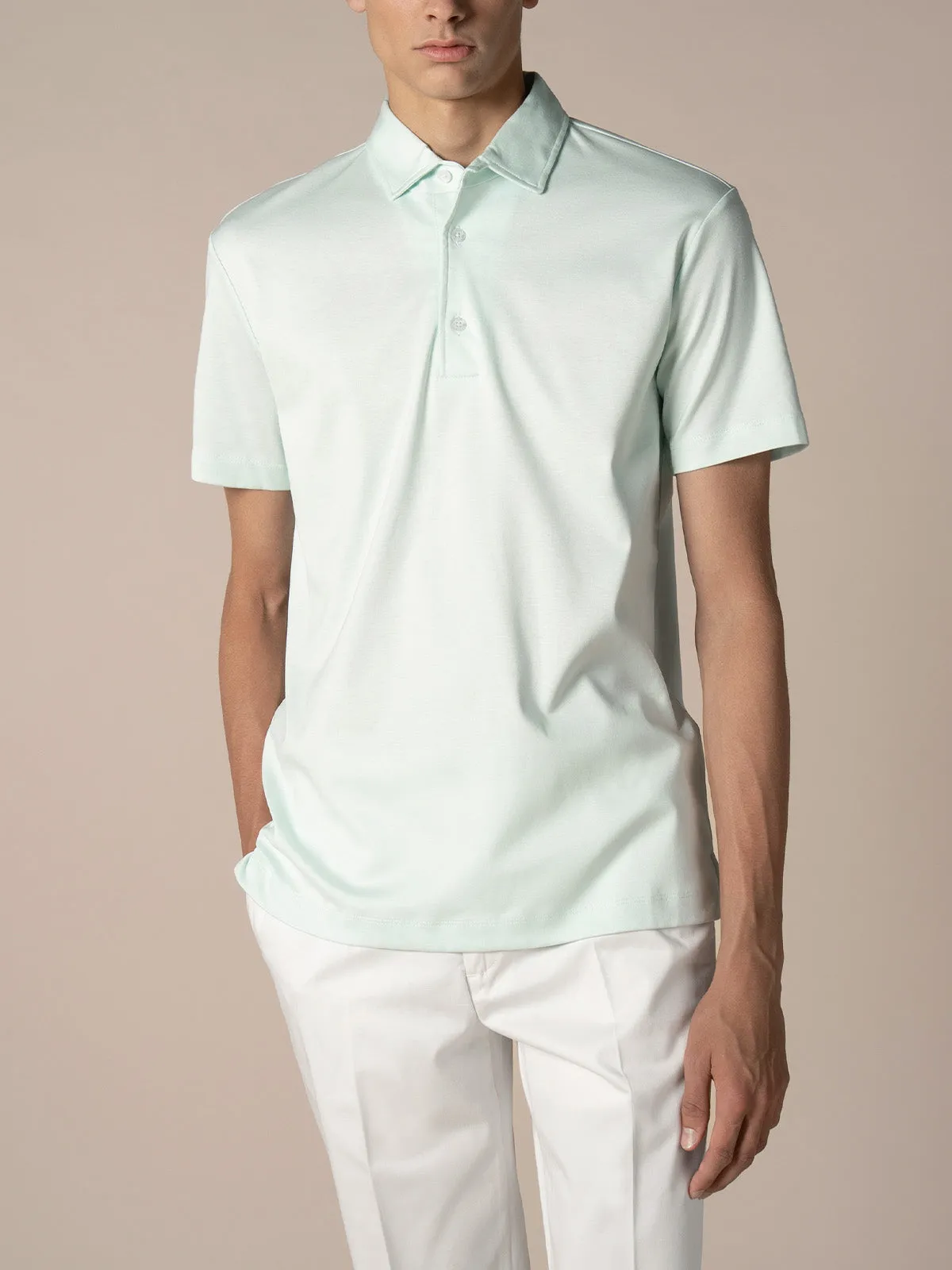 AUR1 Polo Light Aqua sold by Aurelien product image thumbnail 2