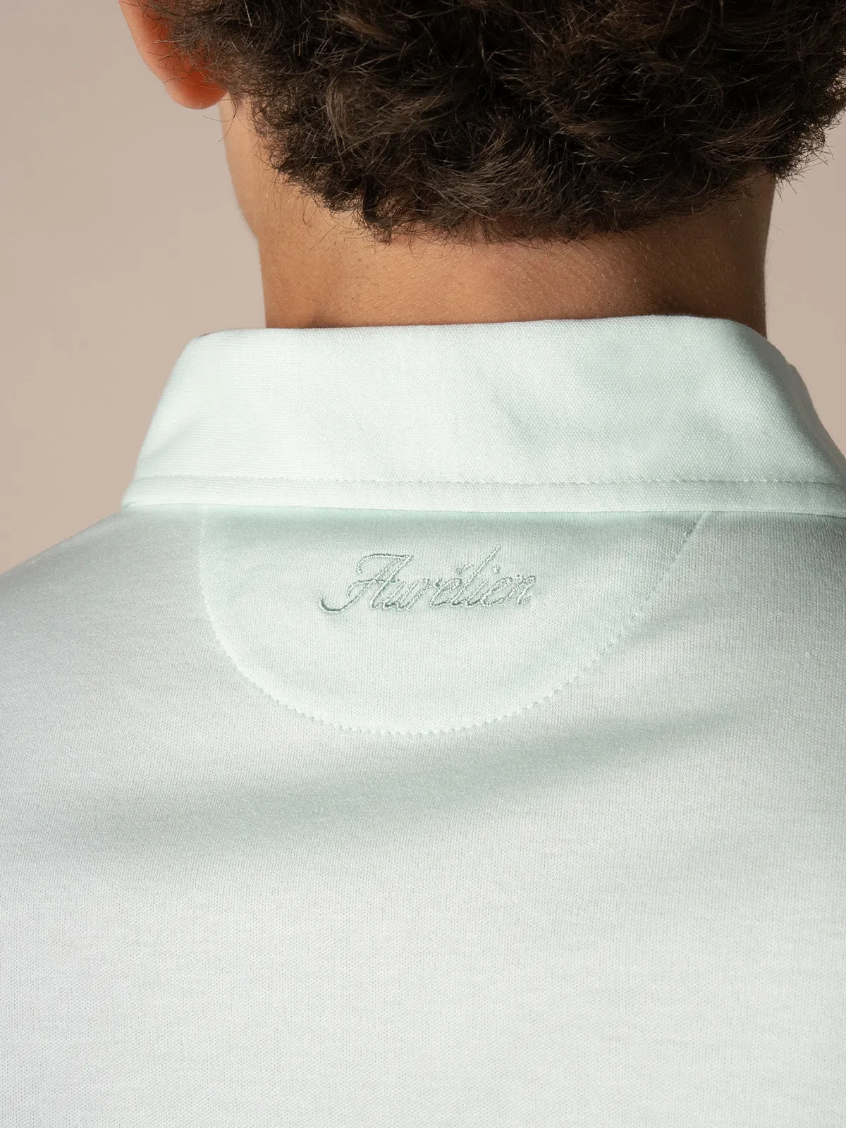 AUR1 Polo Light Aqua sold by Aurelien product image thumbnail 5