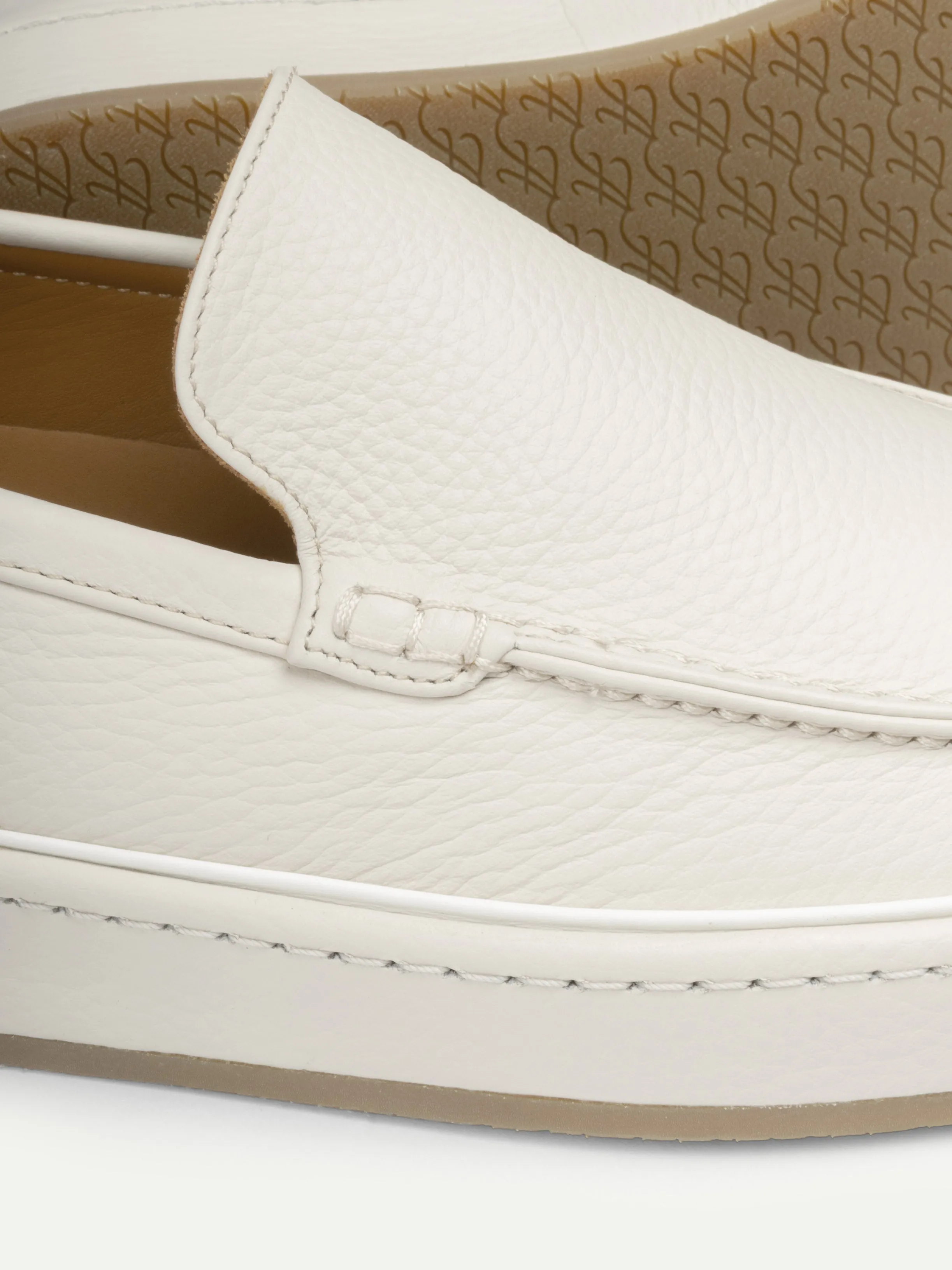 Ivory Grain Voyager Loafer sold by Aurelien product image thumbnail 2