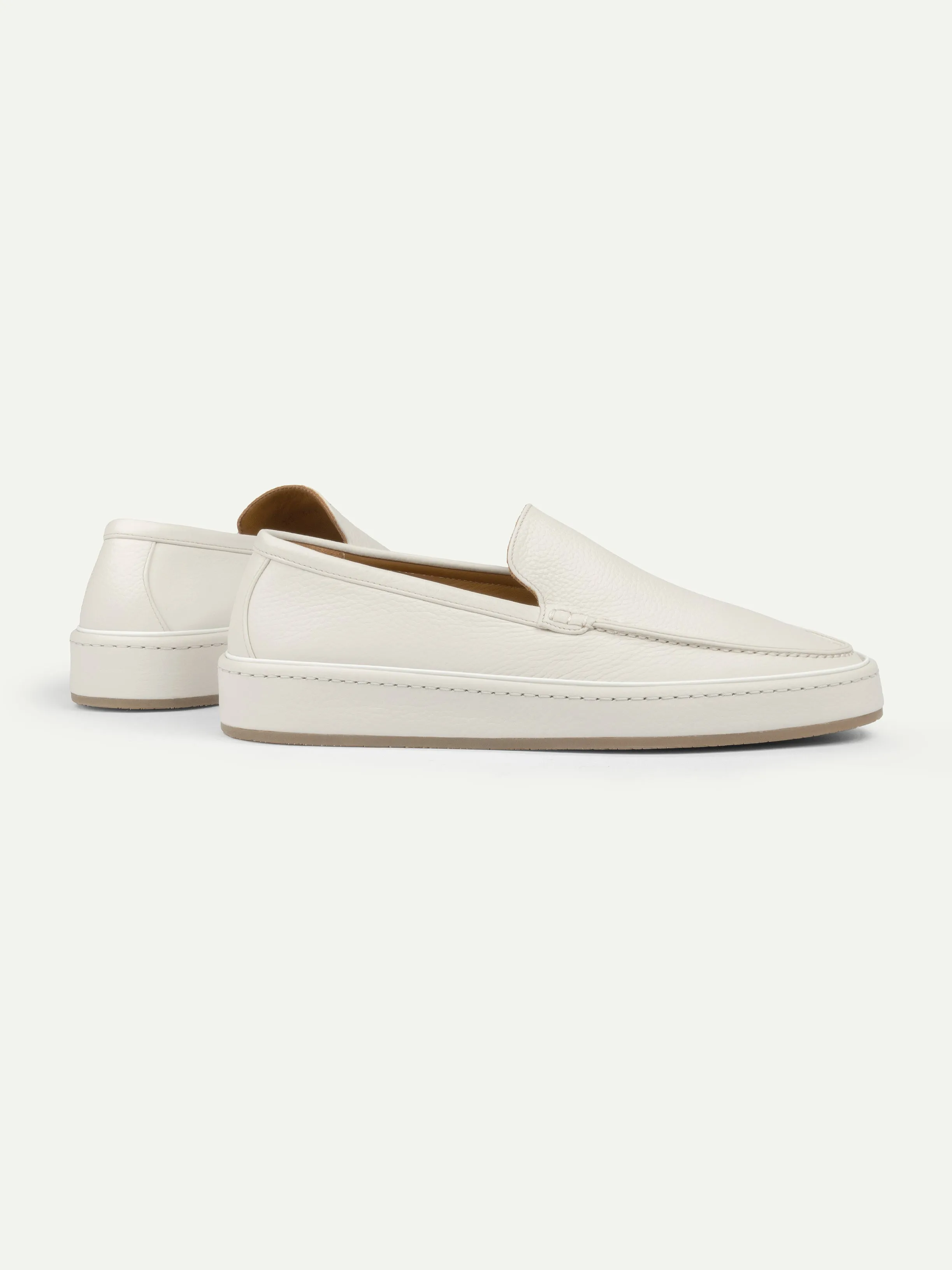 Ivory Grain Voyager Loafer sold by Aurelien product image thumbnail 4