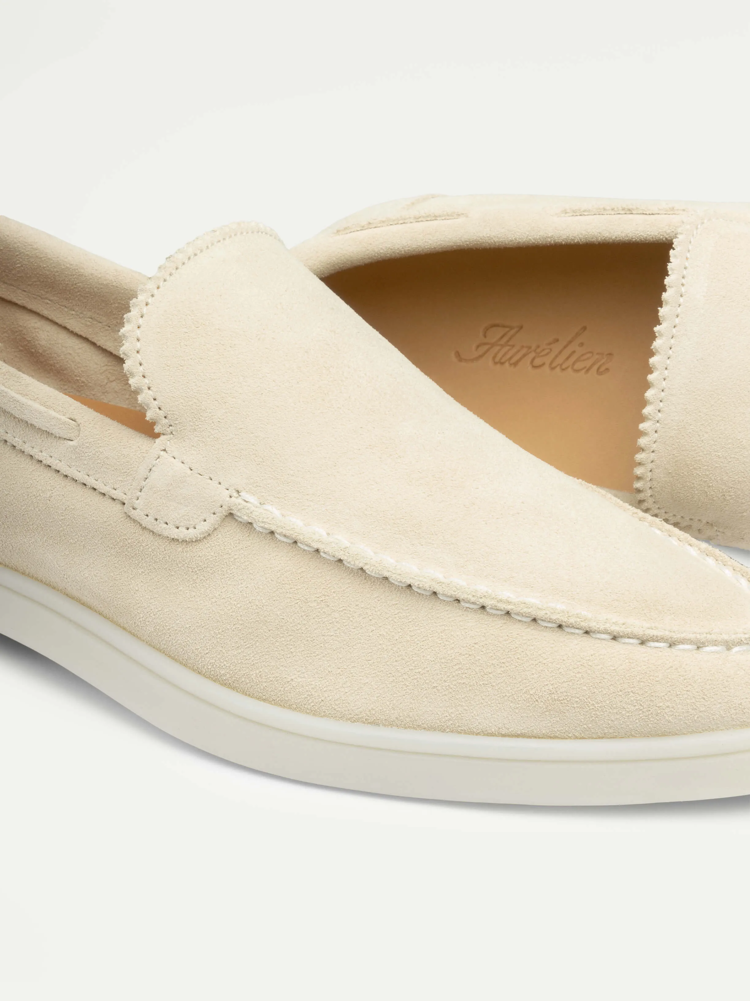 Lady Ecru Yacht Loafers sold by Aurelien product image thumbnail 2