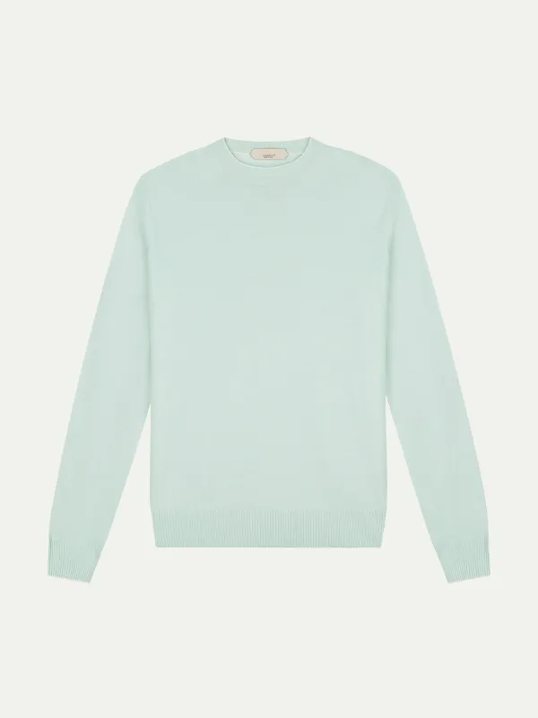 Light Aqua Two Tone City Crew made by Aurelien