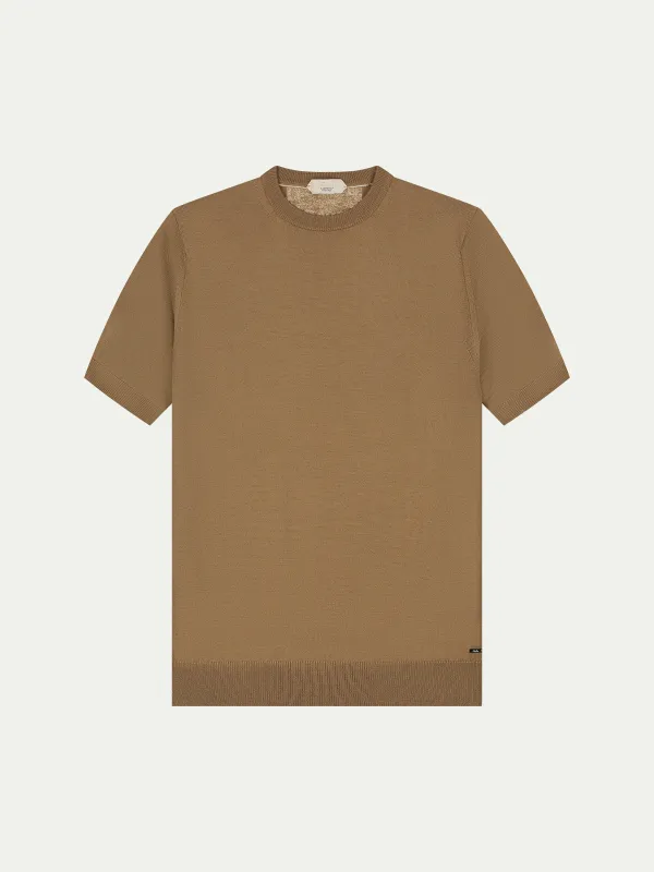 Dark Beige T-Shirt made by Aurelien