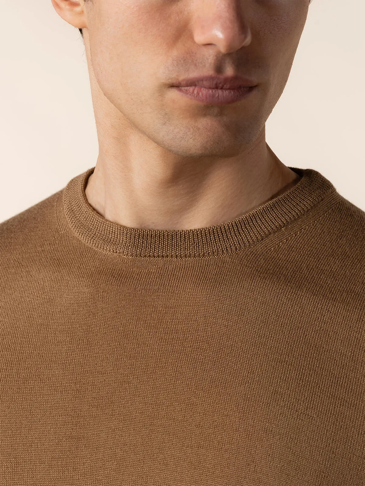 Dark Beige T-Shirt sold by Aurelien product image thumbnail 4