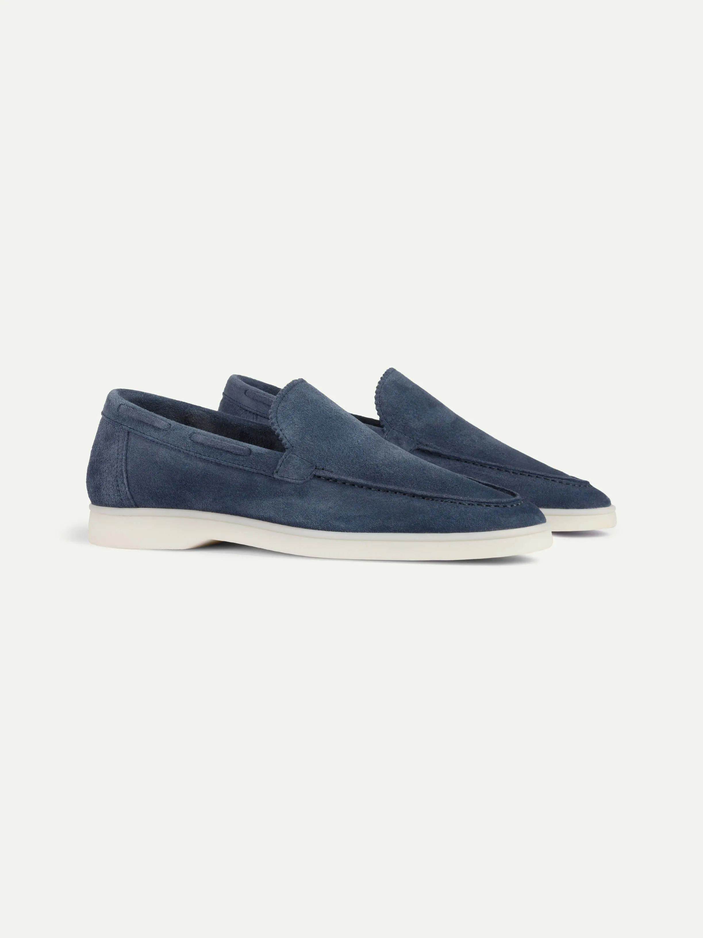 Lady Racing Blue Yacht Loafers sold by Aurelien