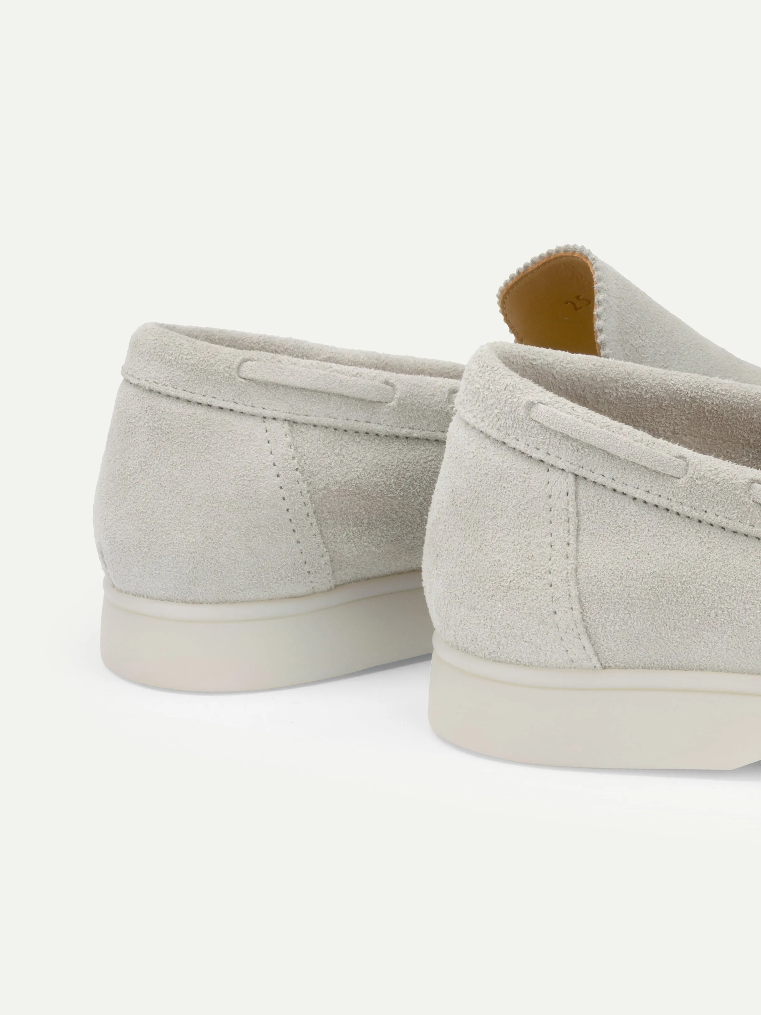 Lady Classic Grey Yacht Loafers sold by Aurelien product image thumbnail 4