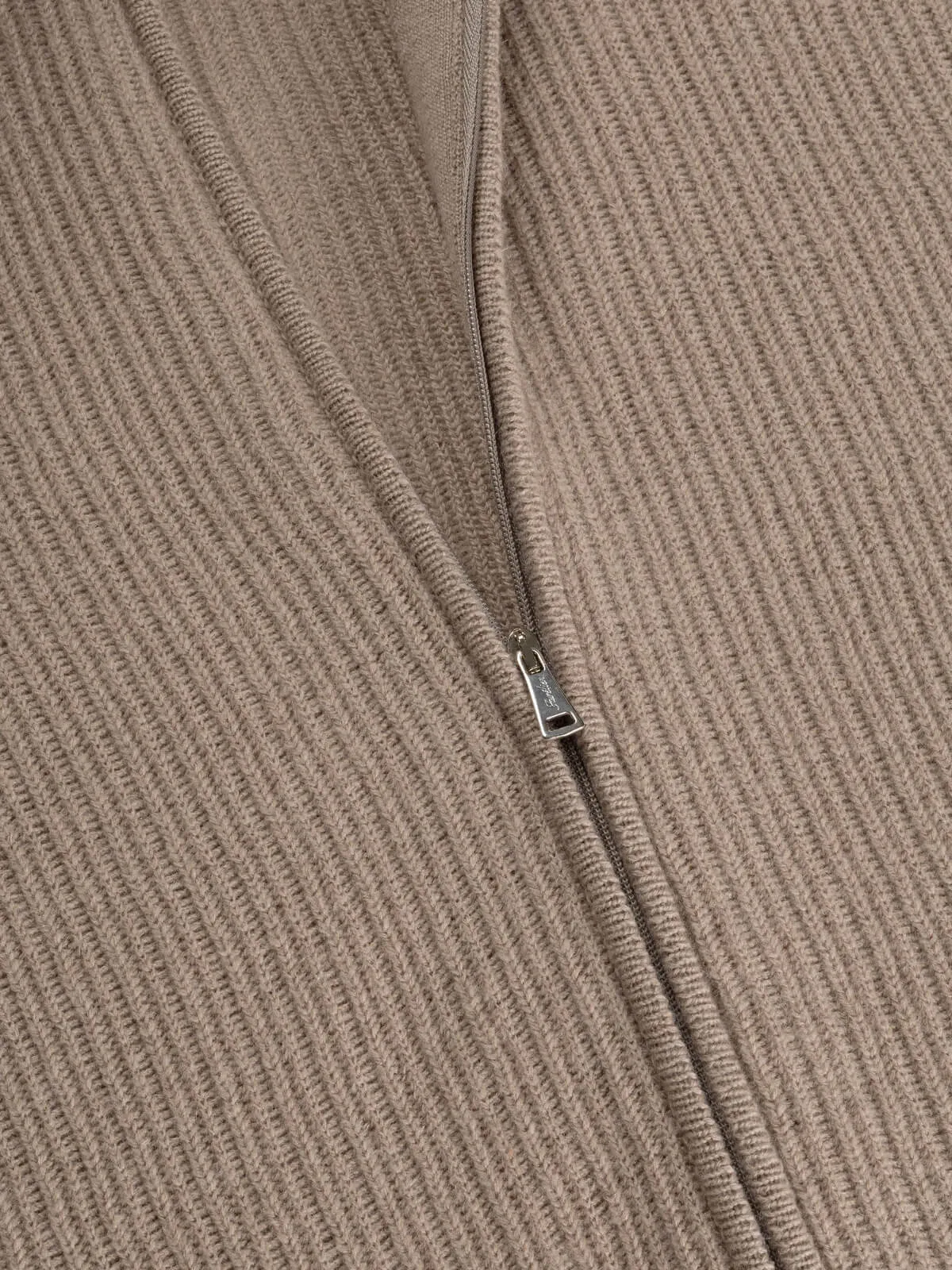 Taupe Rib Vest sold by Aurelien product image thumbnail 3