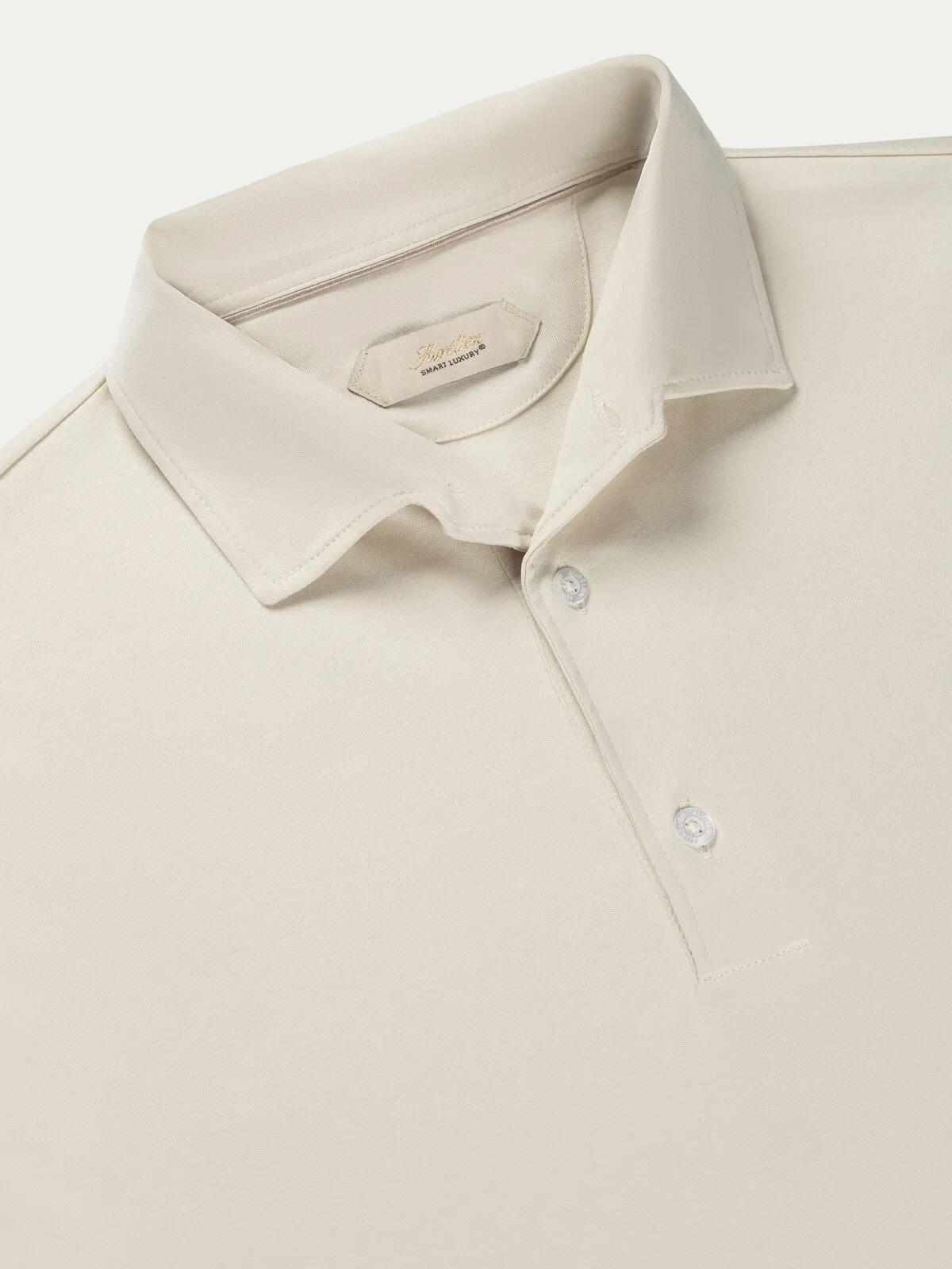 AUR1 Polo Ecru sold by Aurelien product image thumbnail 3