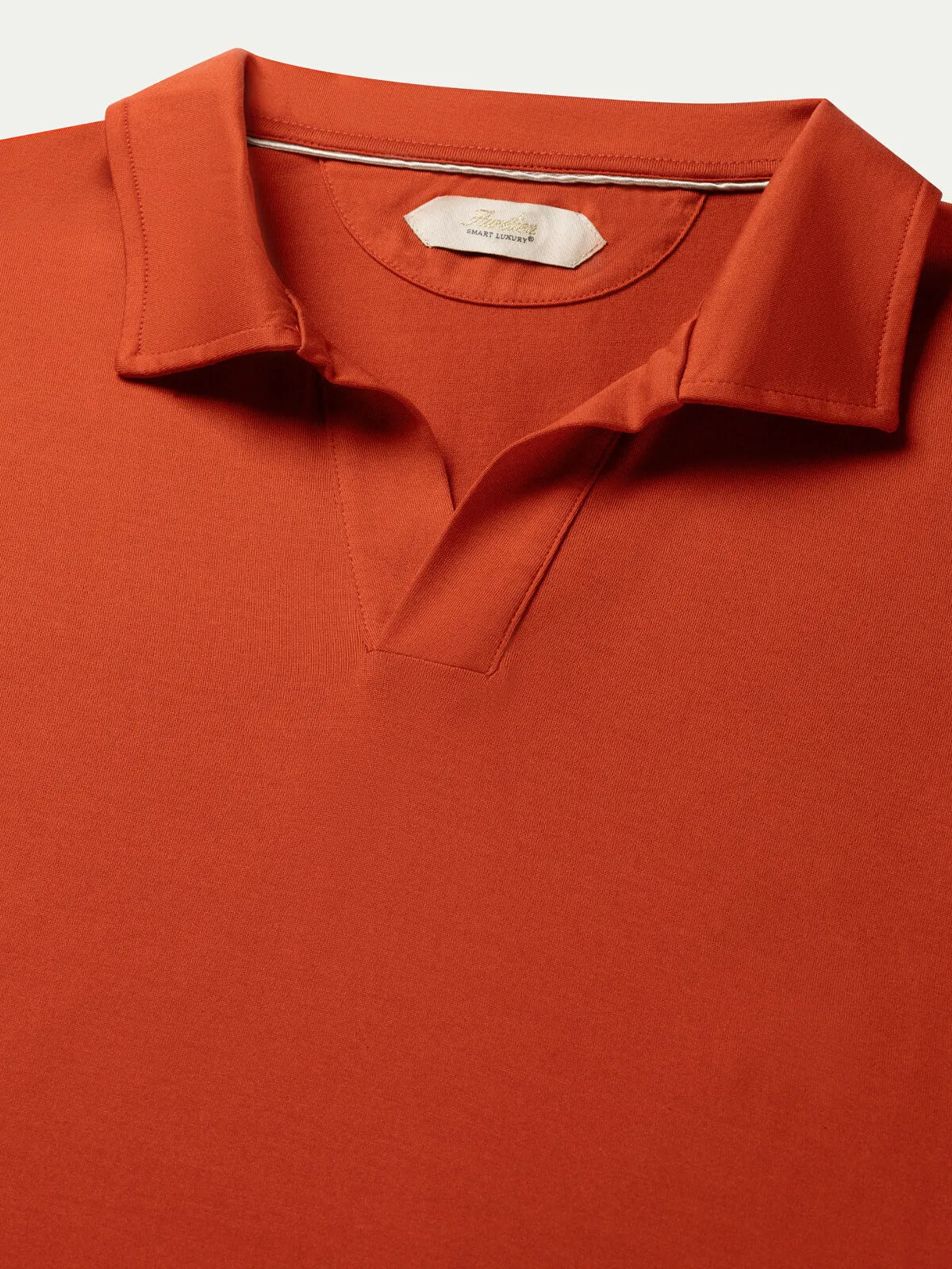 Sienna Buttonless Polo Shirt sold by Aurelien product image thumbnail 3