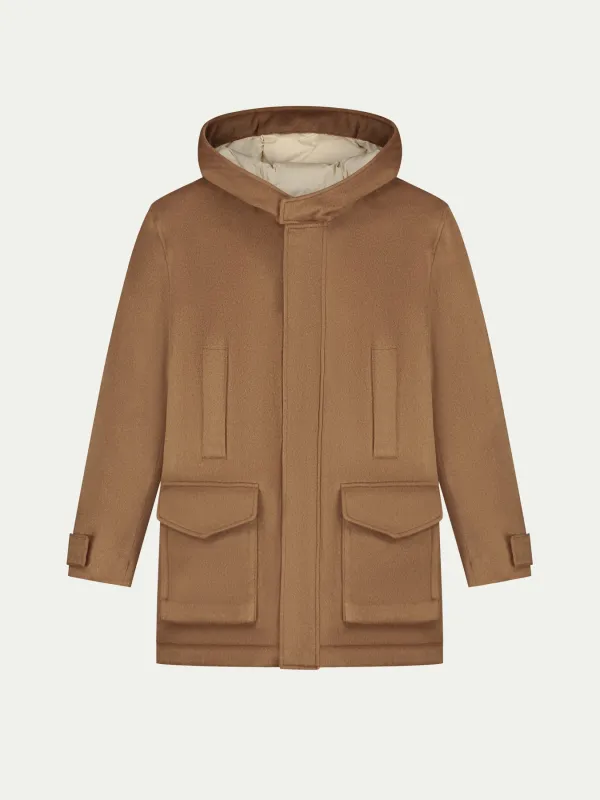 Caramel Wintertime Parka made by Aurelien