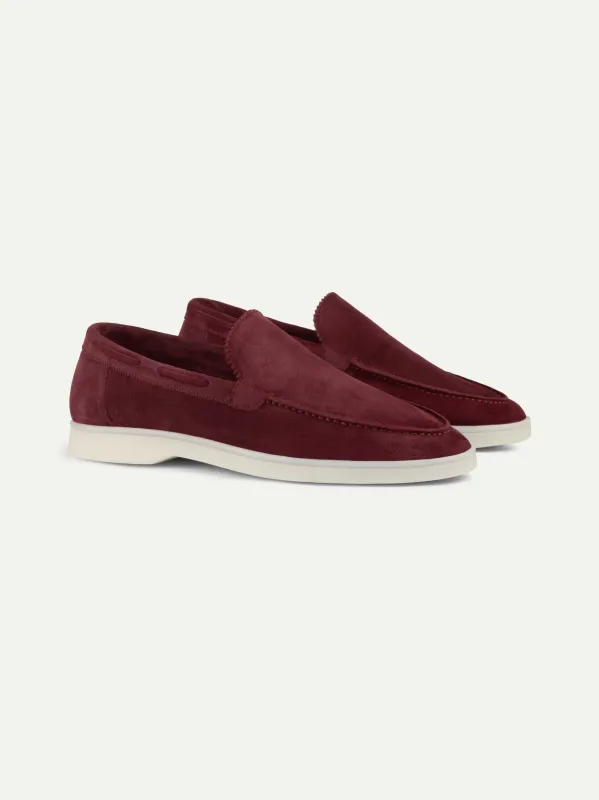 Lady Plum Yacht Loafers made by Aurelien
