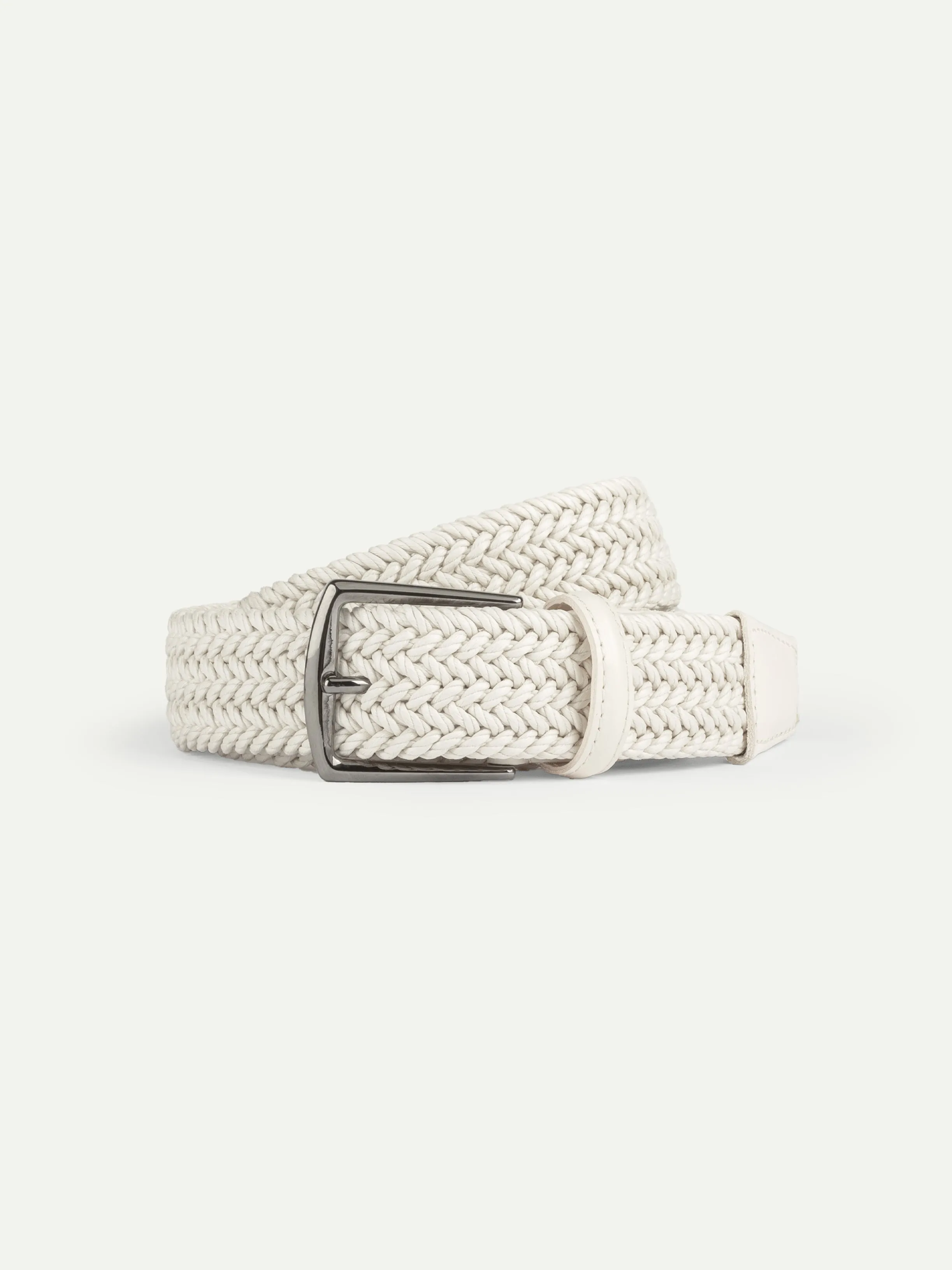 Off-white Waxed Cotton Belt sold by Aurelien
