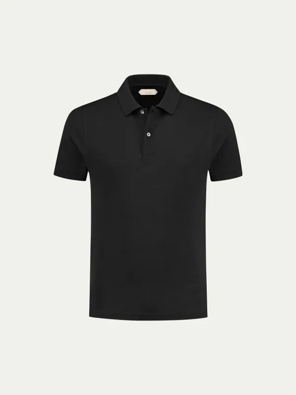 Black Polo Shirt made by Aurelien