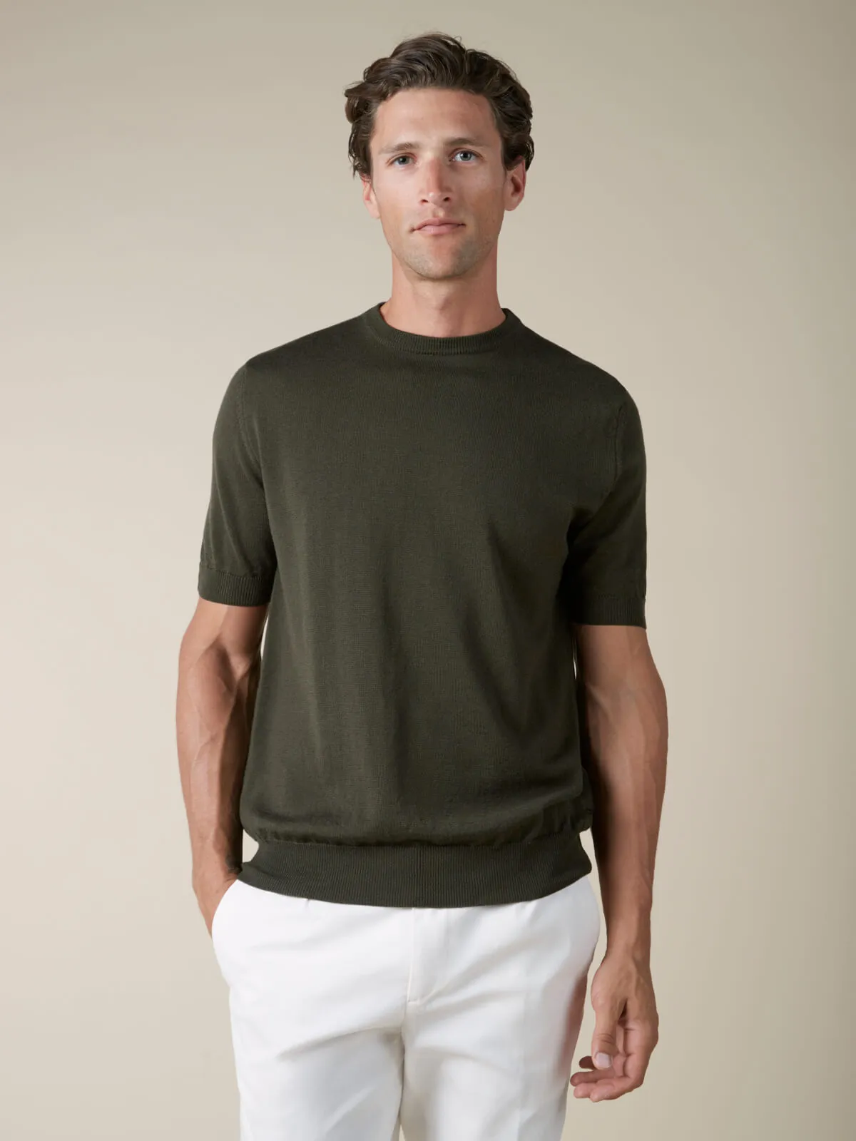 Olive T-Shirt sold by Aurelien product image thumbnail 5